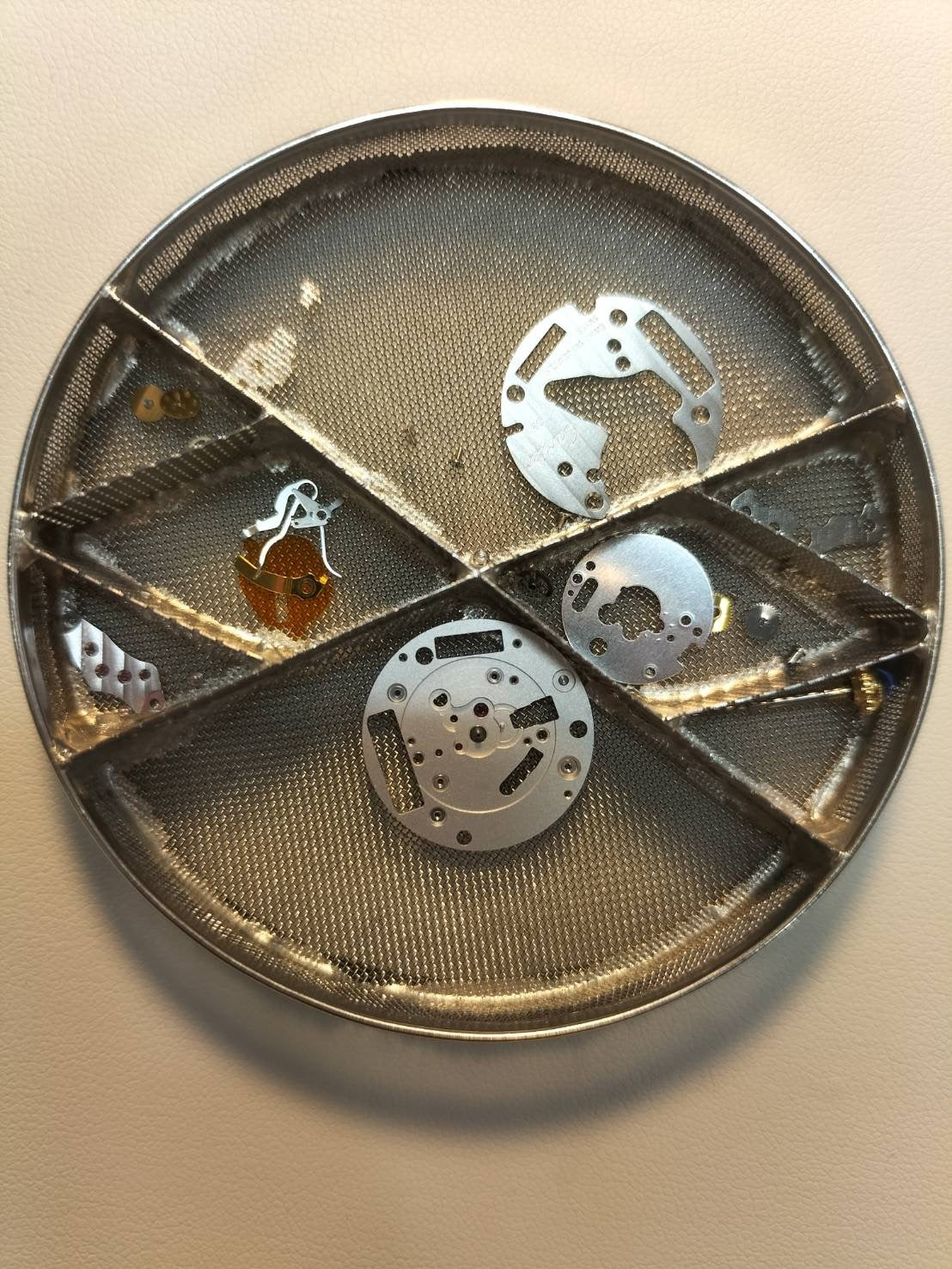 カルティエ マスト ヴァンドーム VLC LM 590003 クォーツ Cal.690 SV925 革 純正Dバックル(GP) オパラン文字盤 オーバーホール済み