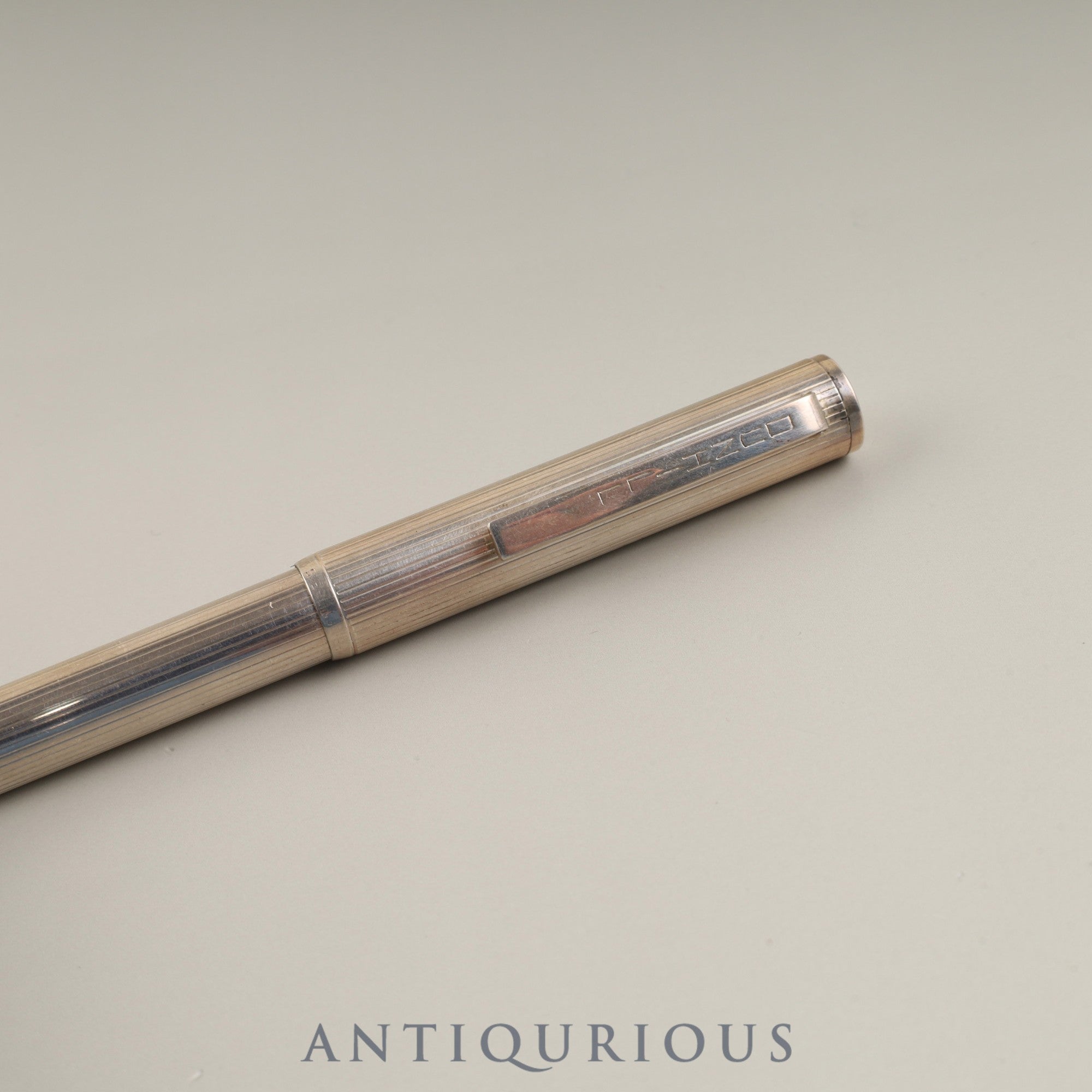 ダンヒル 万年筆 スターリングシルバー ペン先585