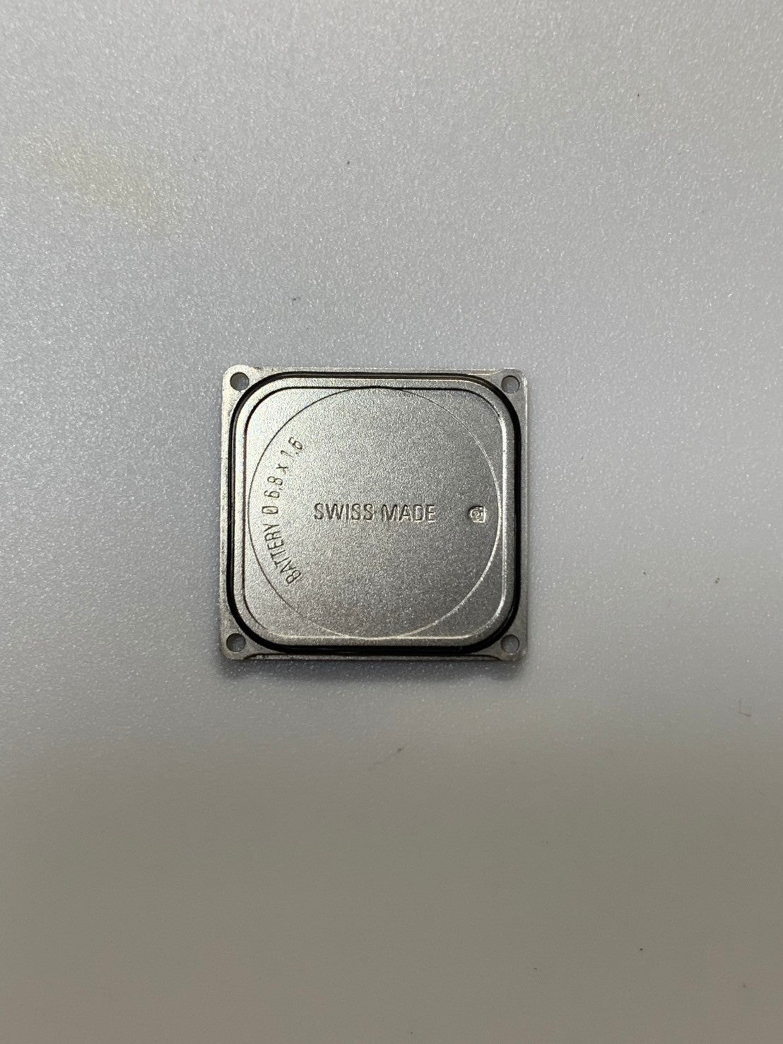 カルティエ タンクフランセーズ SM W51028Q3 / 2384 クォーツ Cal.057 SS SS ピンクシェルローマン文字盤 (SWISS MADE表記)保証書(2008年)オーバーホール済み