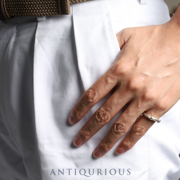 ティファニー リング バンブー SV925 約8.5号 保存袋 1996刻