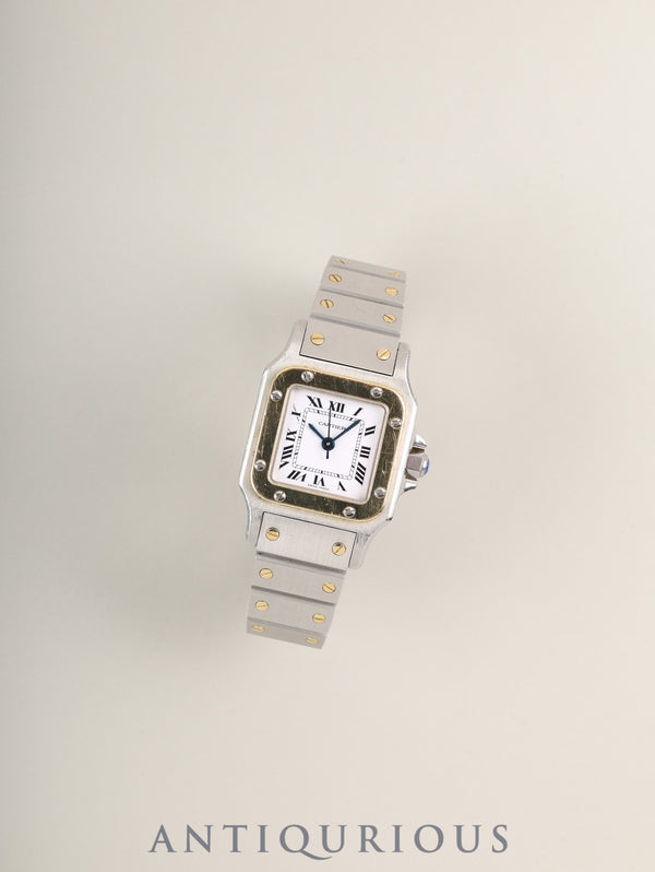 カルティエ サントス カレ SM 0902 自動巻き Cal.ETA2671 SS/YG SS/YG ホワイトローマン文字盤(SWISS MADE表記) オーバーホール済み