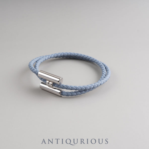 エルメス ブレスレット トゥルニ トレッセ 革