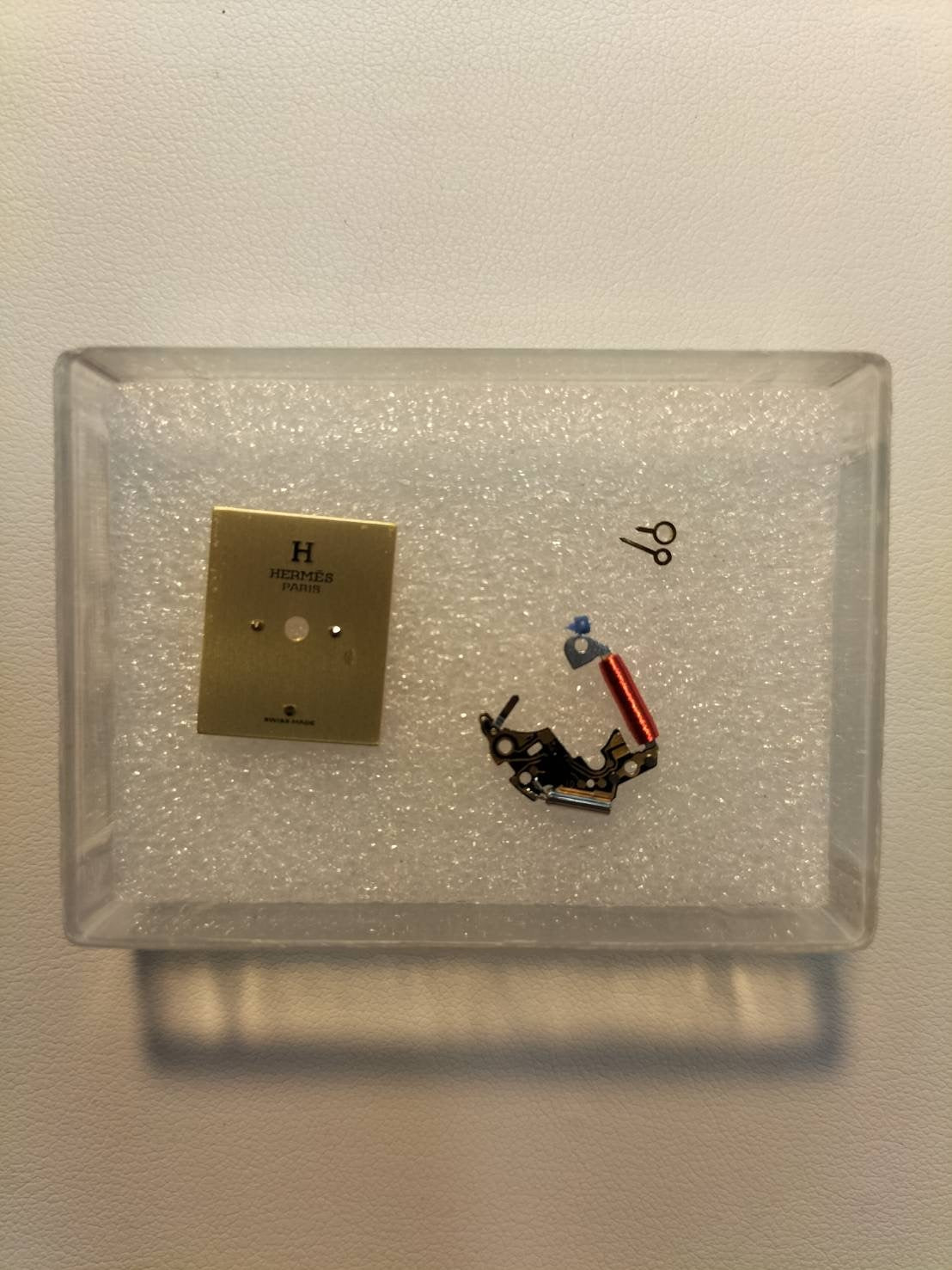 エルメス ケリーウォッチ KE1.210 クォーツ GP 純正革ベルト(D刻印:2019年) 純正尾錠(GP)シャンパン文字盤 箱 ケース 冊子 保証書(2022年) オーバーホール済み