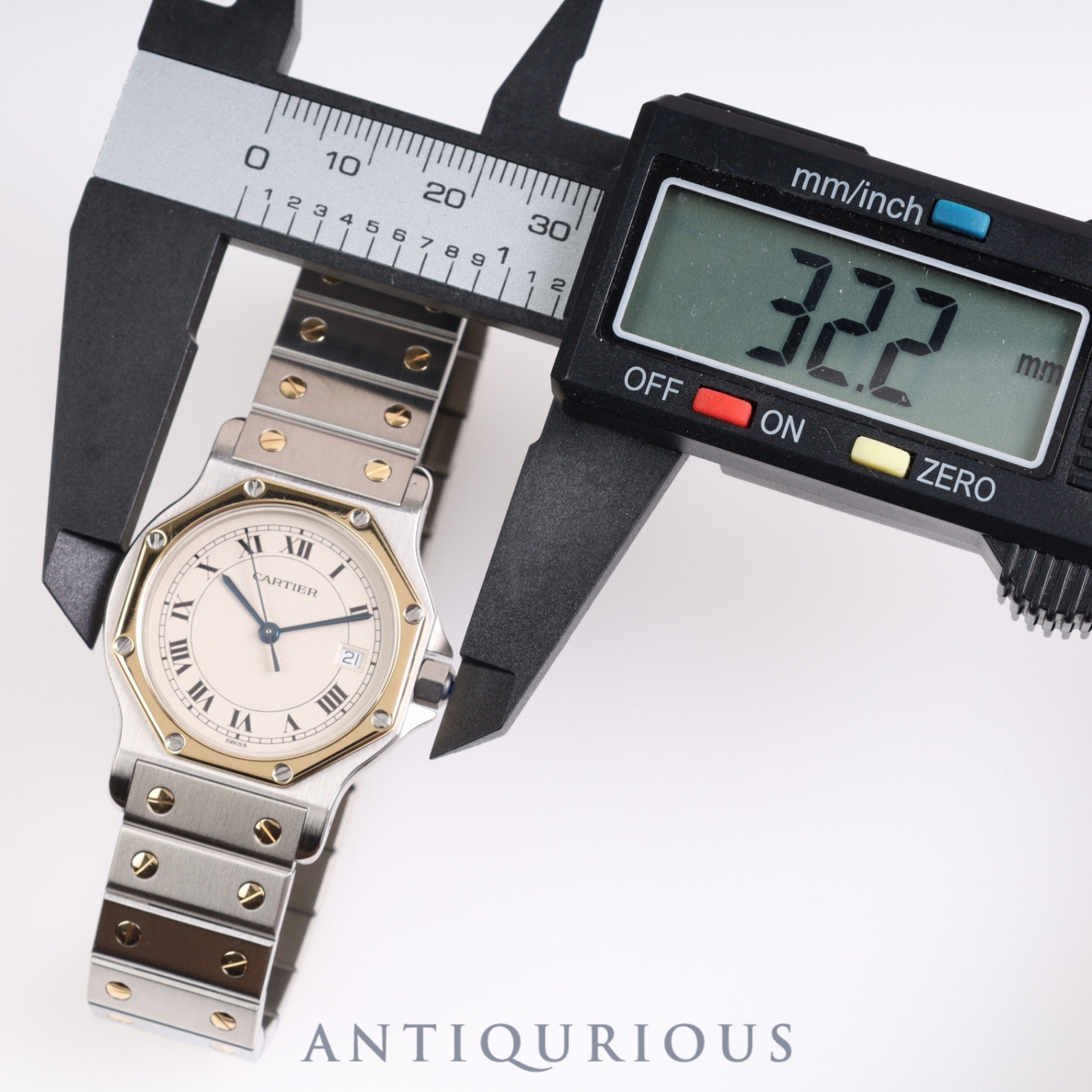 Cartier Santos Octagon LM W2001583 Completely serviced
