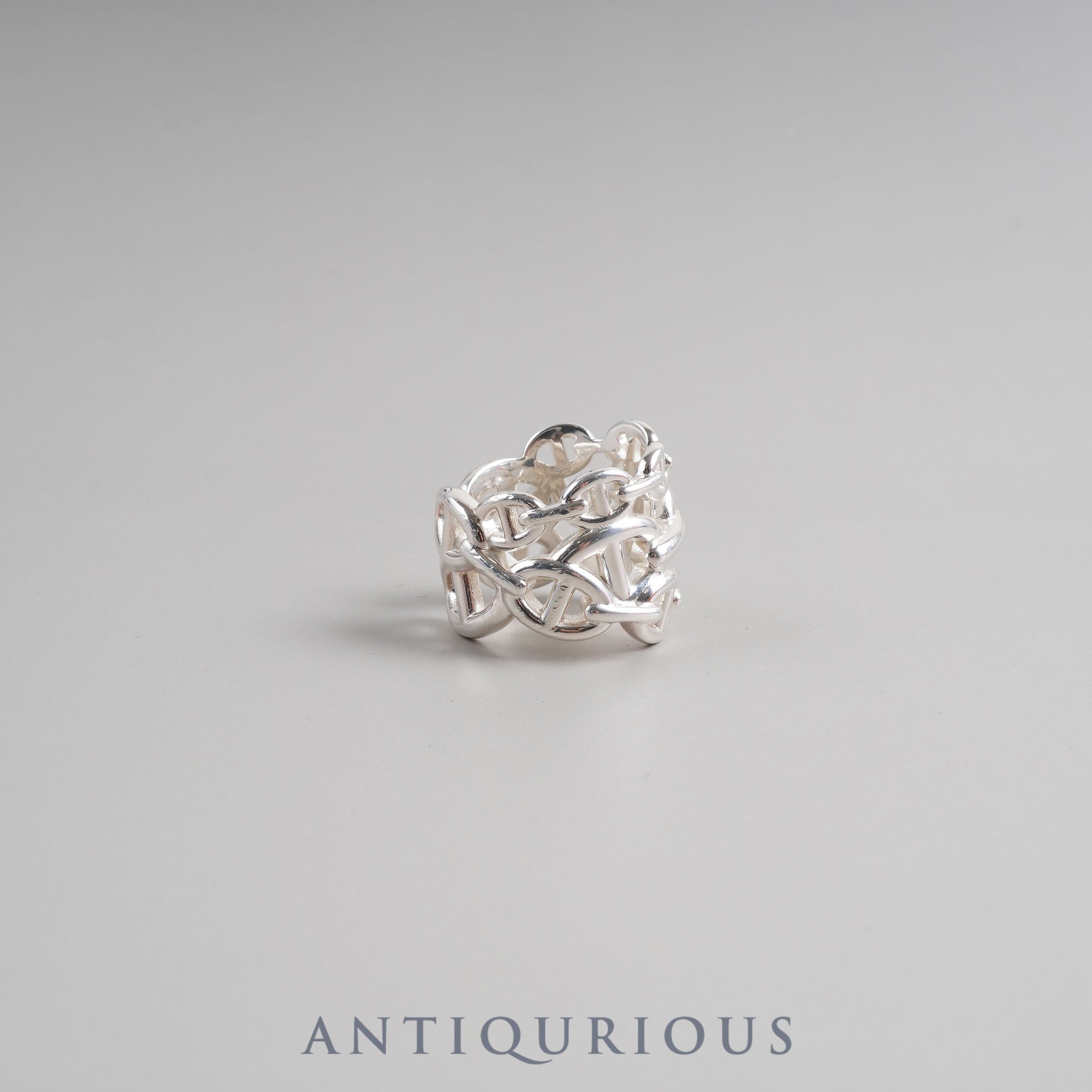Hermes Ring Chaine d'Ancre Anchaine GM #55 Box