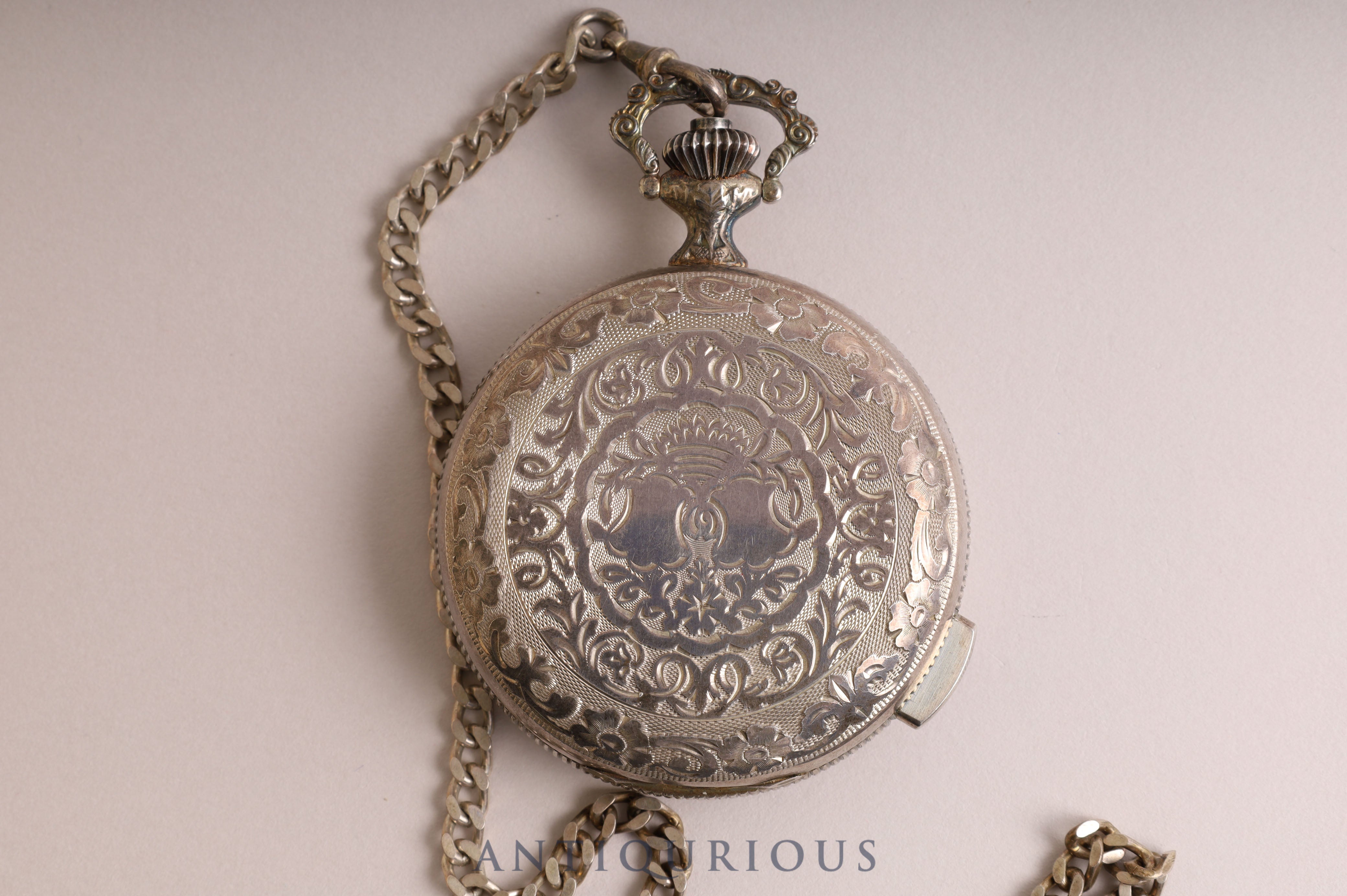 Waltham Quarter Repeater Pocket Watch Engraving