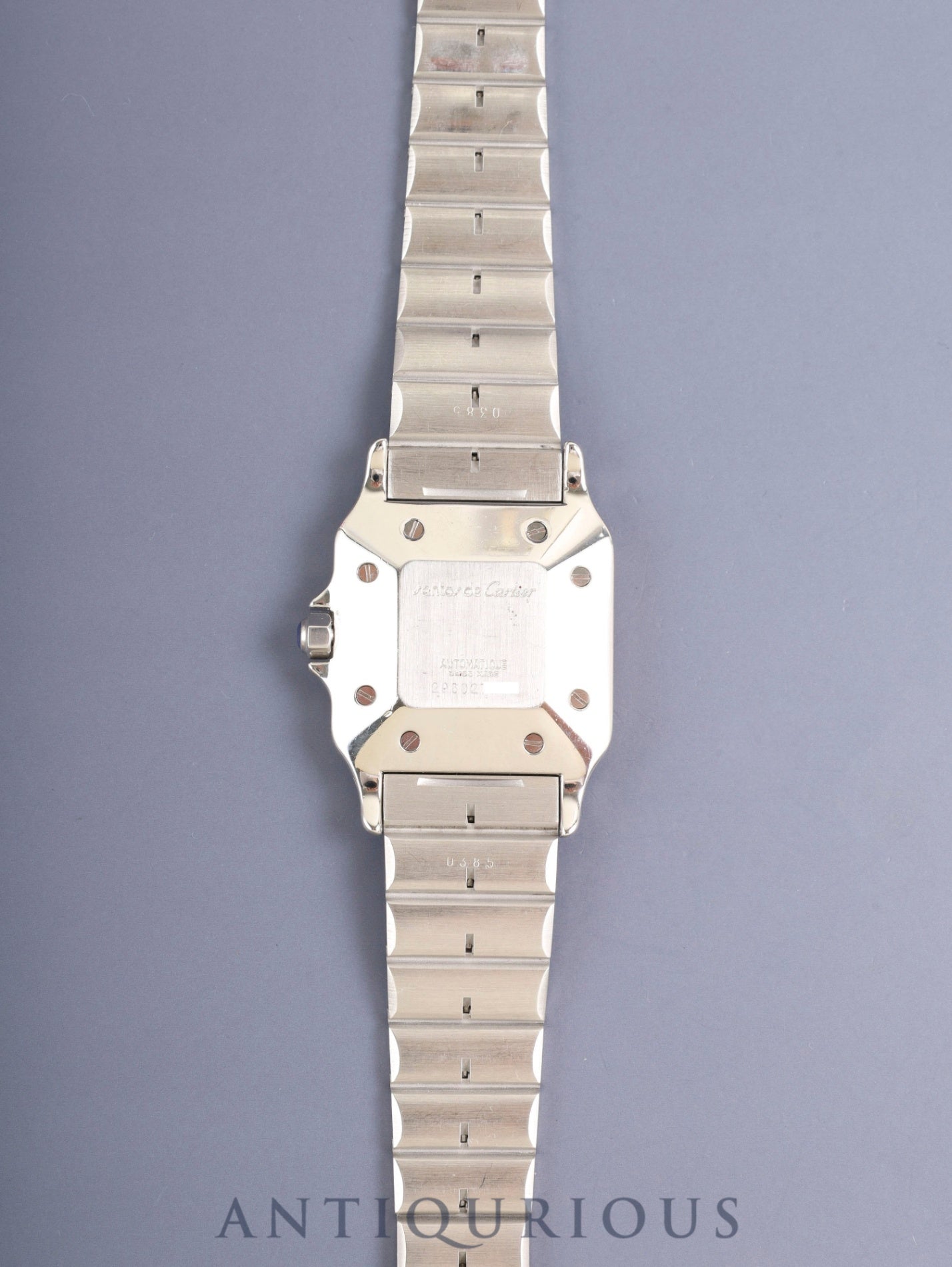 カルティエ サントス カレ LM 2960 自動巻き Cal.2671 SS/YG SS/YG ホワイトローマン文字盤(SWISS表記) オーバーホール済み