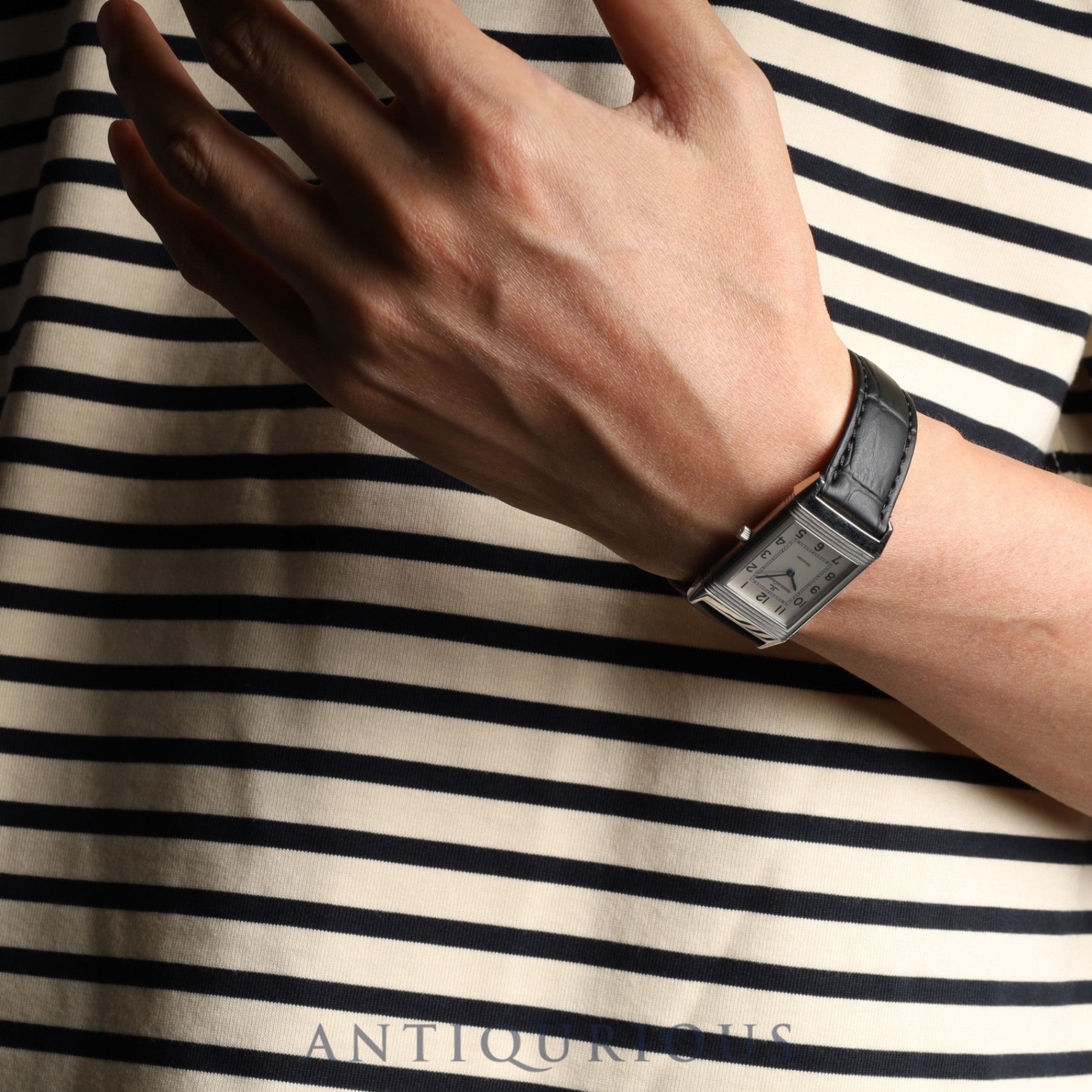 ジャガー・ルクルト レベルソ クラシック 250.8.86 手巻き Cal.846/1 SS 革 純正尾錠(SS) シルバーアラビア文字盤 オーバーホール済み