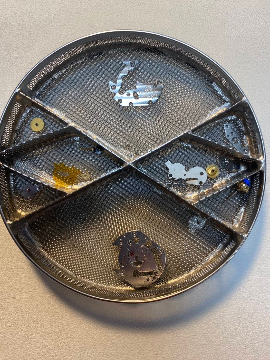 カルティエ マストタンク SM W1003153 / 1613 クォーツ Cal.057 SV925 革 純正尾錠(GP) ローマンアイボリー文字盤 1980年代半ば~1994年頃 オーバーホール済み