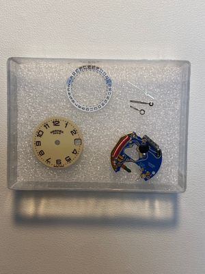 エルメス クリッパー CL4.220 クォーツ SS / YG シャンパンアラビア文字盤 箱 保証書(無記名)コマ2 オーバーホール済み