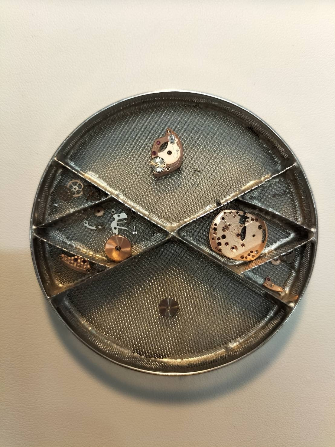 Omega De Ville, manual winding, stainless steel, leather, non-original buckle (SS), silver dial, overhauled