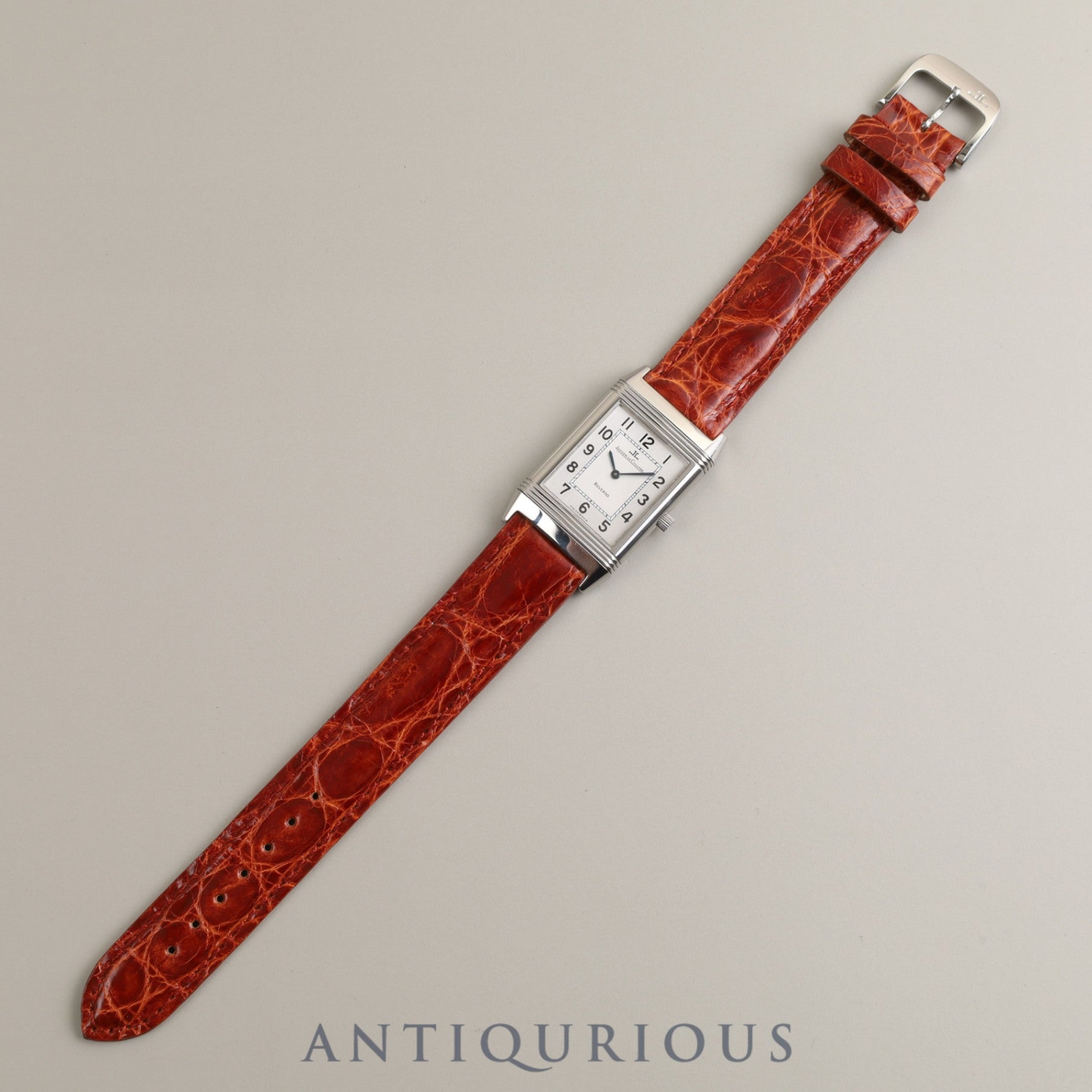 ジャガー・ルクルト レベルソクラシック 250.8.86/Q2508420 手巻き Cal846/1 シルバー文字盤 保証書(1995年) 箱 説明書