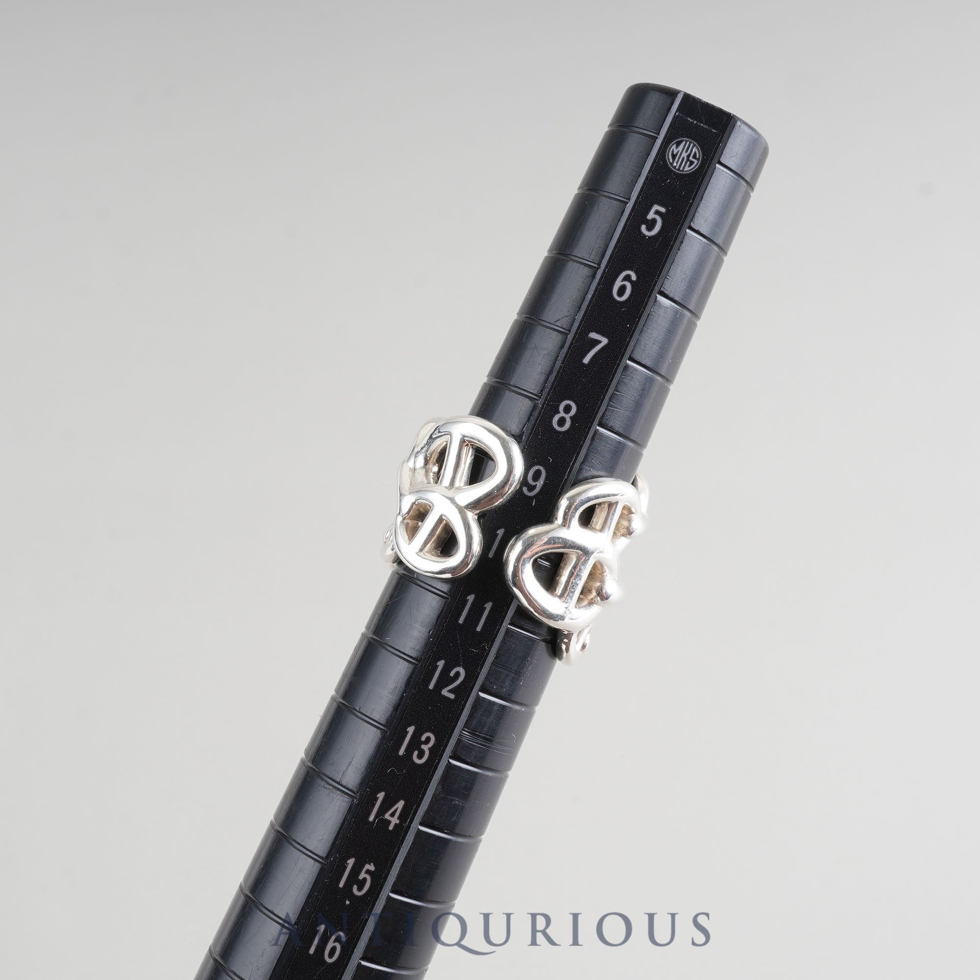 Hermes Ring Chaine d'Ancre Anchaine GM SV925 50 Size 10