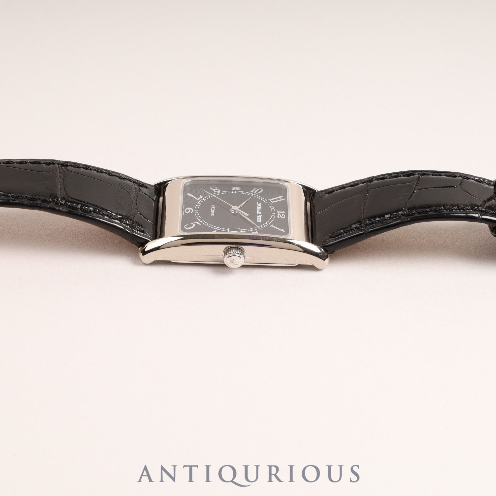 Audemars Piguet Edward Piguet 15015BC.OO.D001CR.01 Automatic Cal.2140 750 Leather Black Arabic Dial 1994-2000