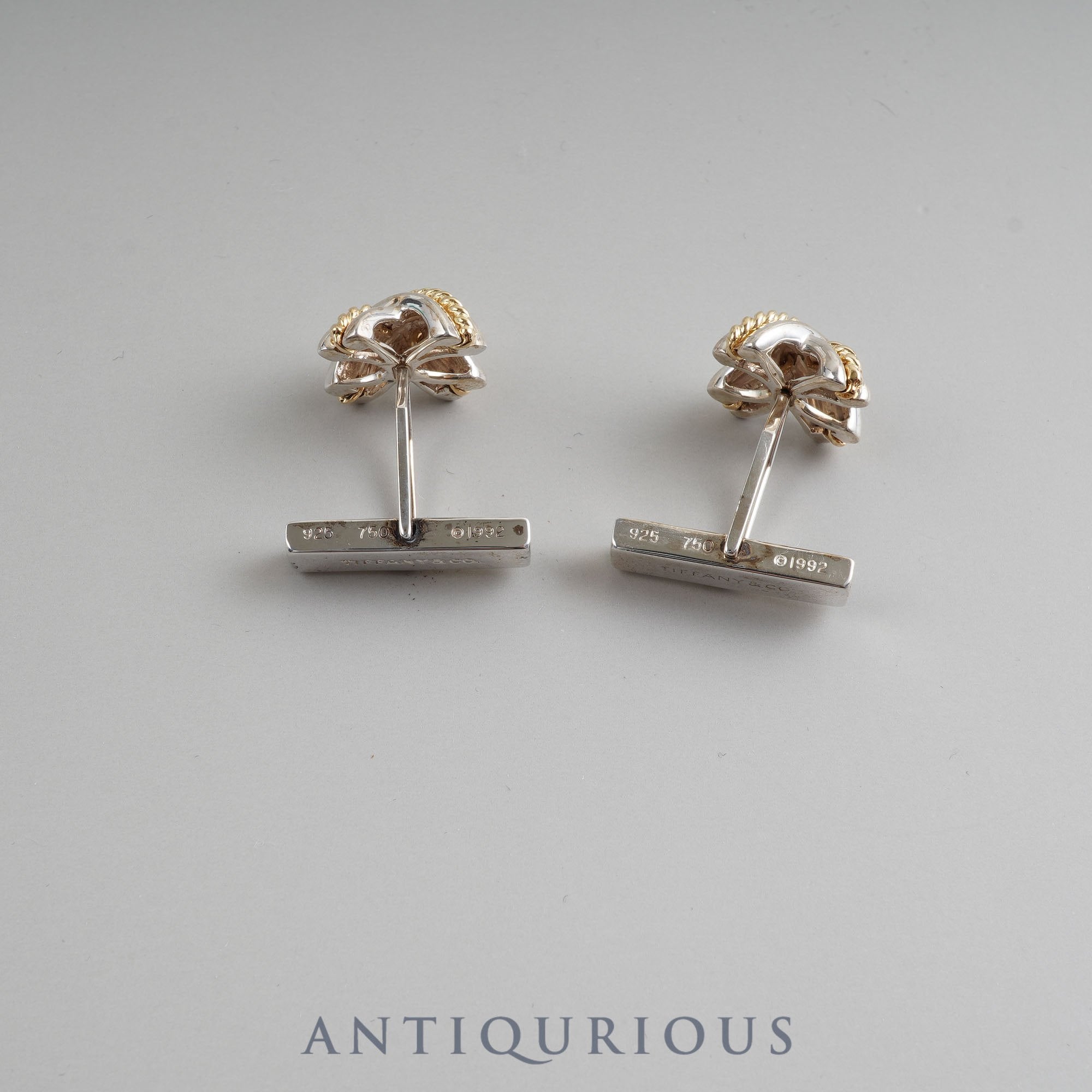 ティファニー カフリンクス シグネチャークロス SV925 750 袋