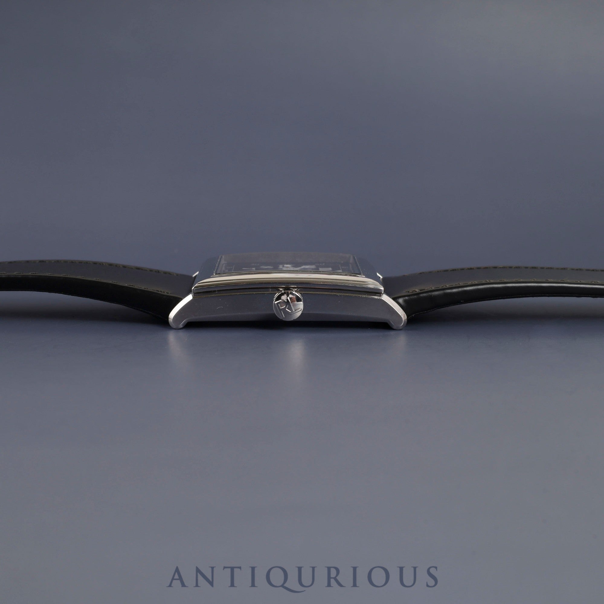 Ralph Lauren Slim Classic 867 K01500 Automatic Caliber RL300-1 Stainless Steel Leather Strap with Genuine Stainless Steel Buckle, Black Dial, Box, Warranty (2024) Overhauled