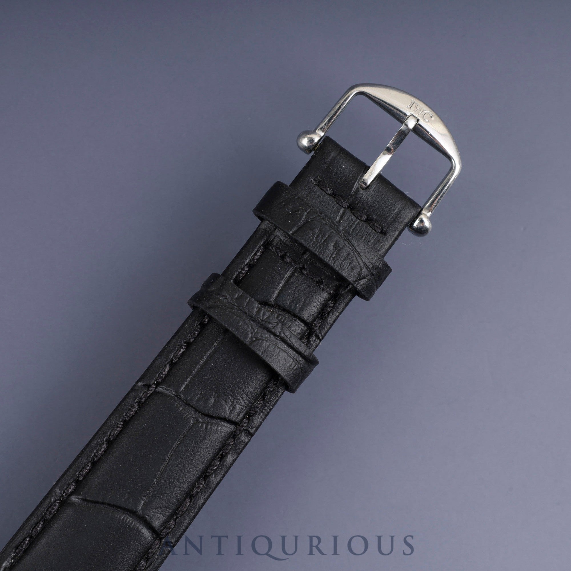 IWC ポートフィノ 3514-001 自動巻き SS 革 純正尾錠(SS) ホワイト文字盤 保証書(1992年) 冊子 オーバーホール済み アイダブリュシー