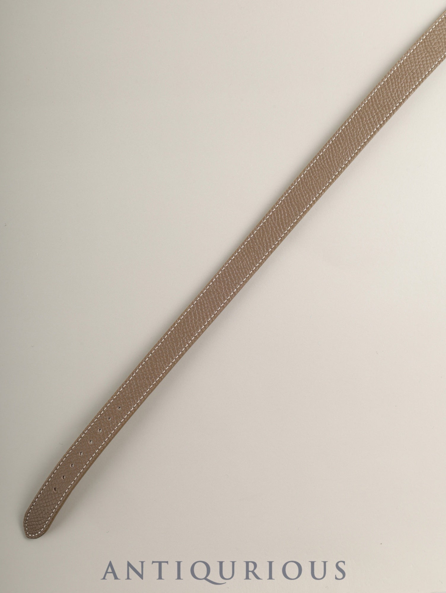 エルメス ケープコッド CC1.210.220 / HJE クォーツ Cal.976.001 SS 革 純正尾錠(SS)シルバーアラビア文字盤 箱 冊子 保証書(2002年 / 個人名記載あり)オーバーホール済み