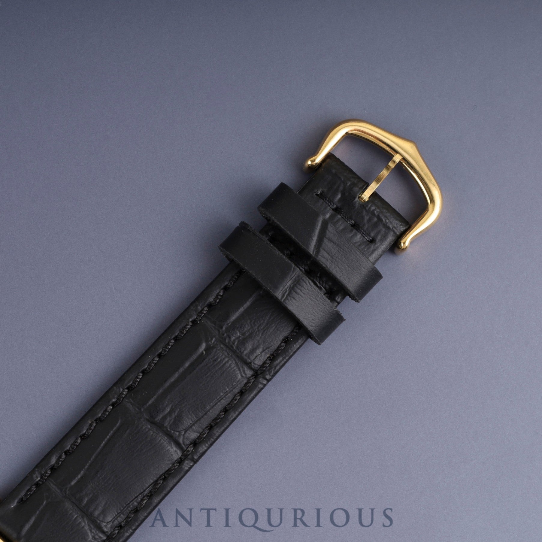 Cartier Must Tank LM W1002753 / 1615 Quartz Caliber 90 SV925 Leather Strap with Genuine GP Buckle, Ivory Roman Dial, Overhauled