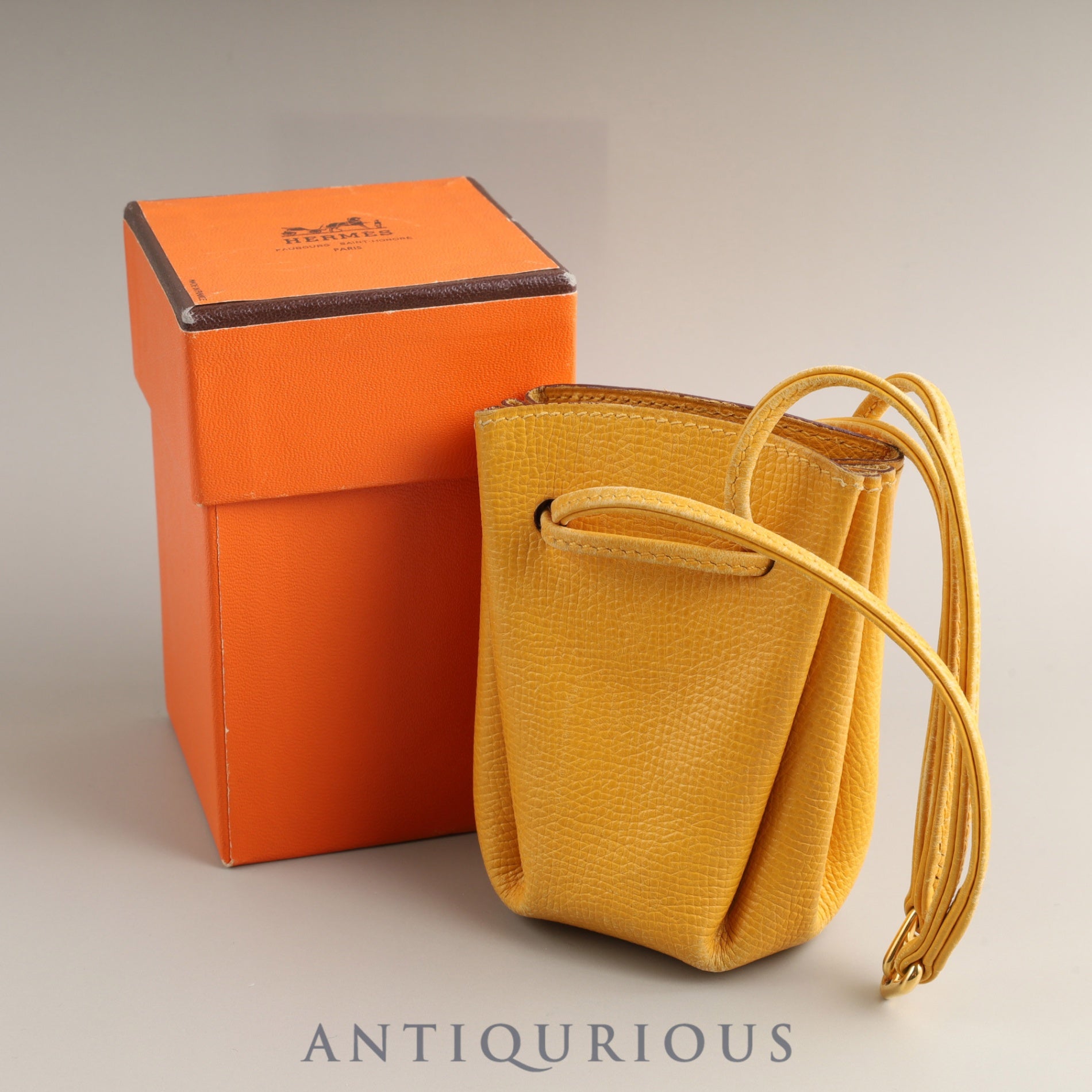 HERMES エルメス ポシェットグリーン ウエストポーチ ウエストバッグ 