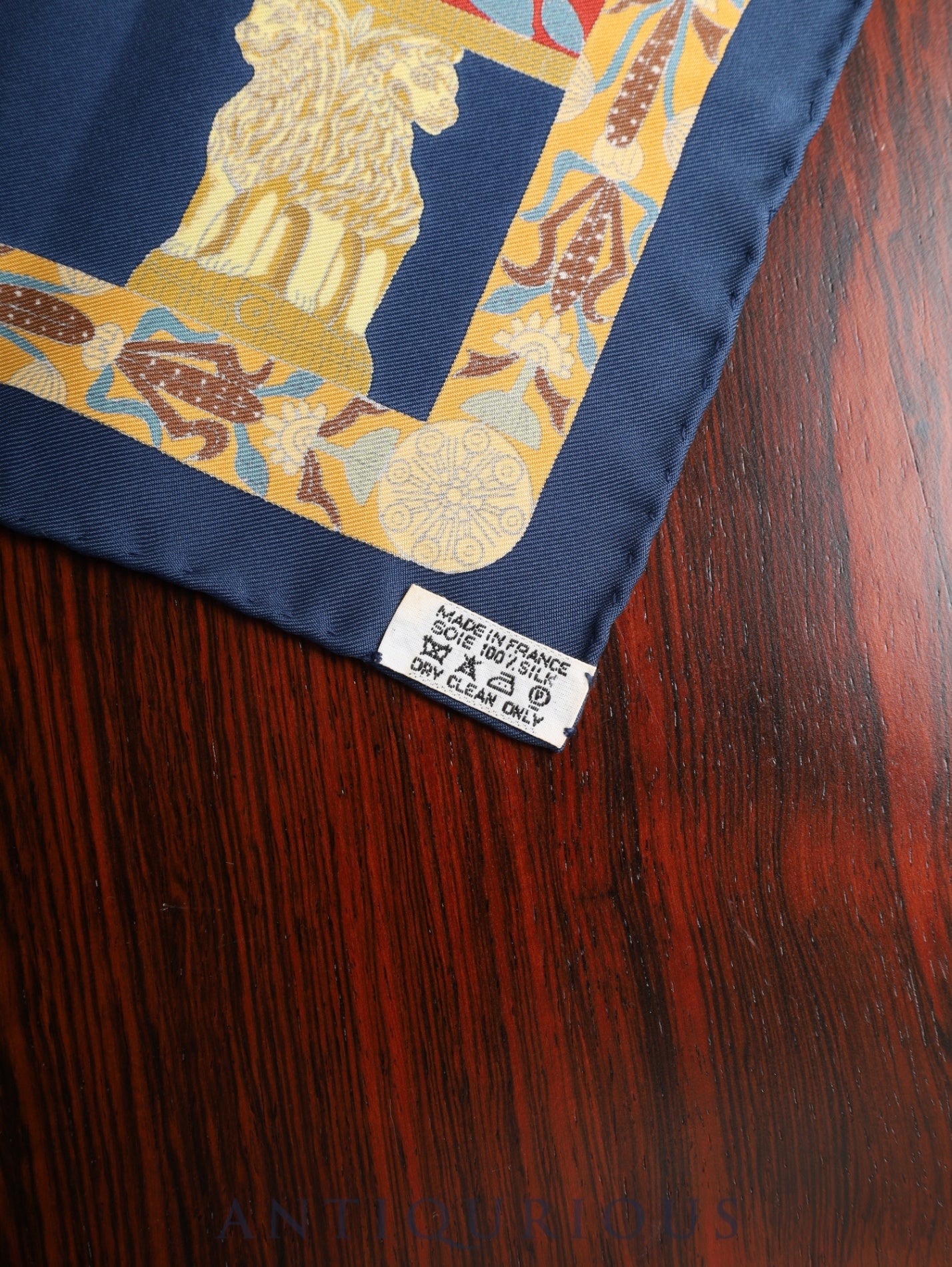 エルメス スカーフ カレ45 TORANA 塔門 SILK100%