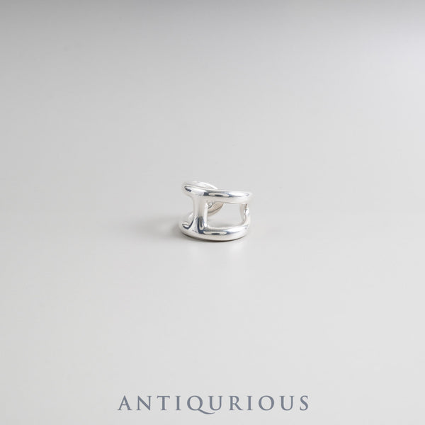 エルメス リング オスモズ GM スターリングシルバー #53 約12.5号 22年刻