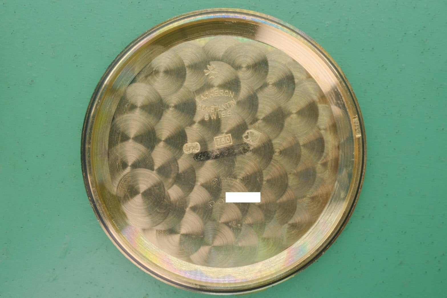 Vacheron Constantin Lille 92060 / 000J-4 Manual Winding Caliber 1014/2 750 Leather Strap with Genuine Buckle (750) Silver Roman Dial Case Warranty Card Overhauled