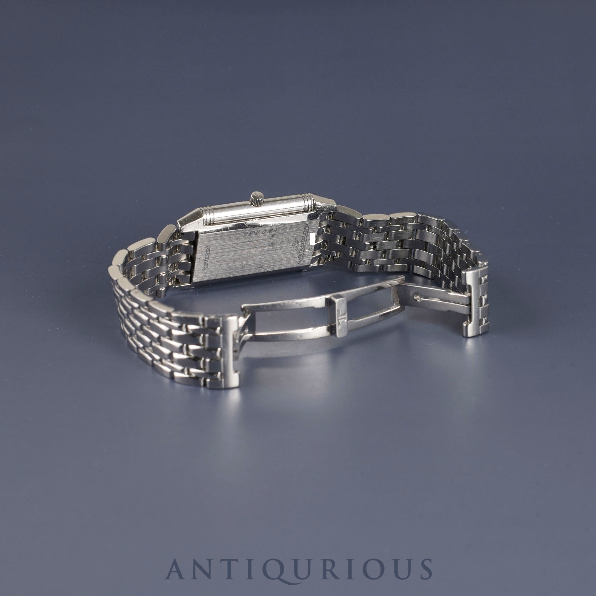 Jaeger-LeCoultre Reverso Classic Q2508120 / 250.8.86 Manual winding Cal.846/1 SS SS Silver dial Box Case Booklet Warranty (1997) Overhauled