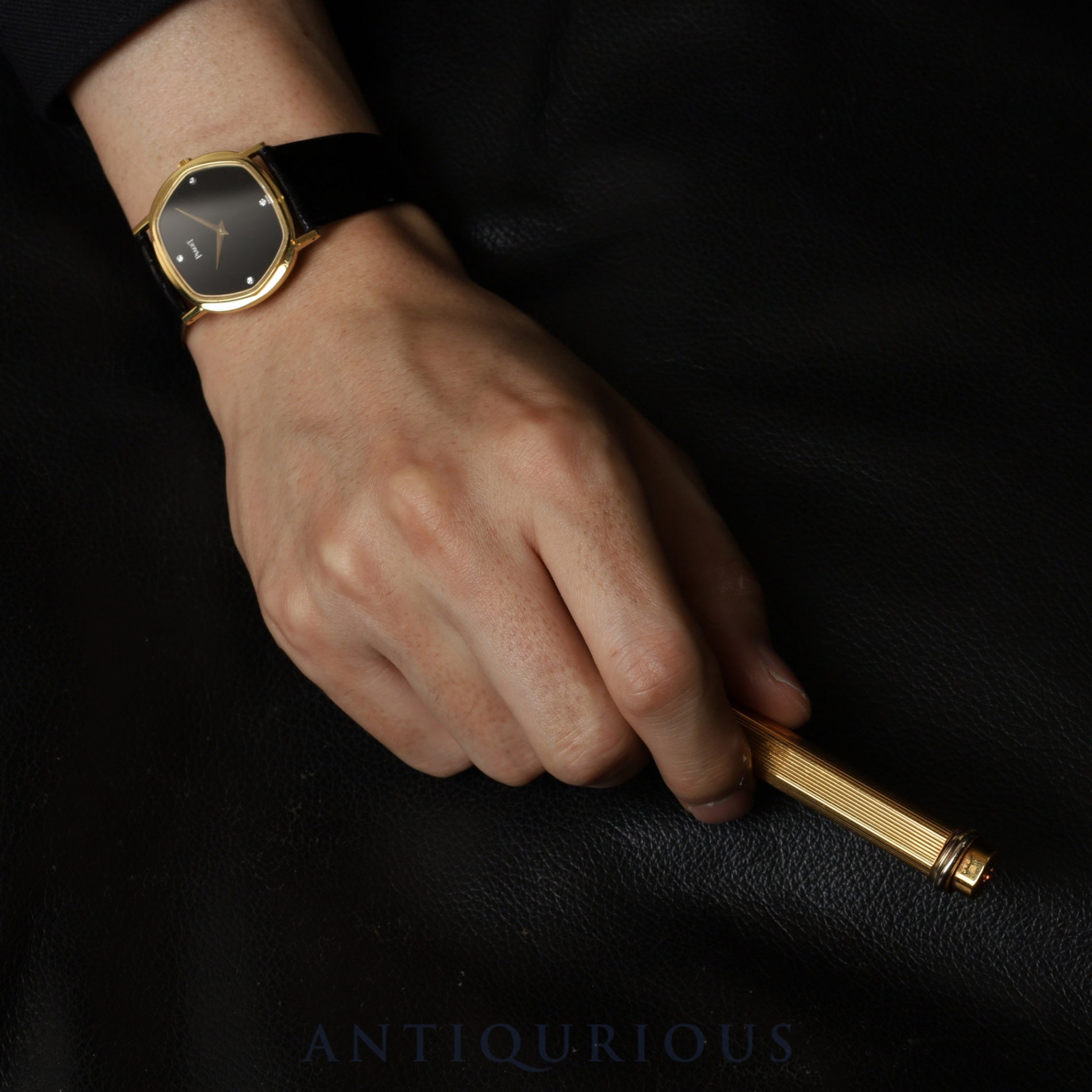 Cartier Trinity Ballpoint Pen GP Cap Type Replaced with an unused refill at Cartier