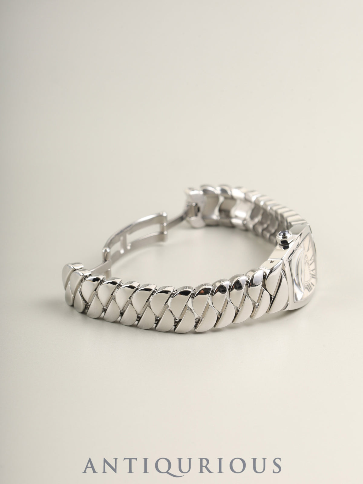 カルティエ ラ ドーニャ SM 2902 クォーツ Cal.059 SS SS ホワイトローマン文字盤(SWISS MADE表記) オーバーホール済み