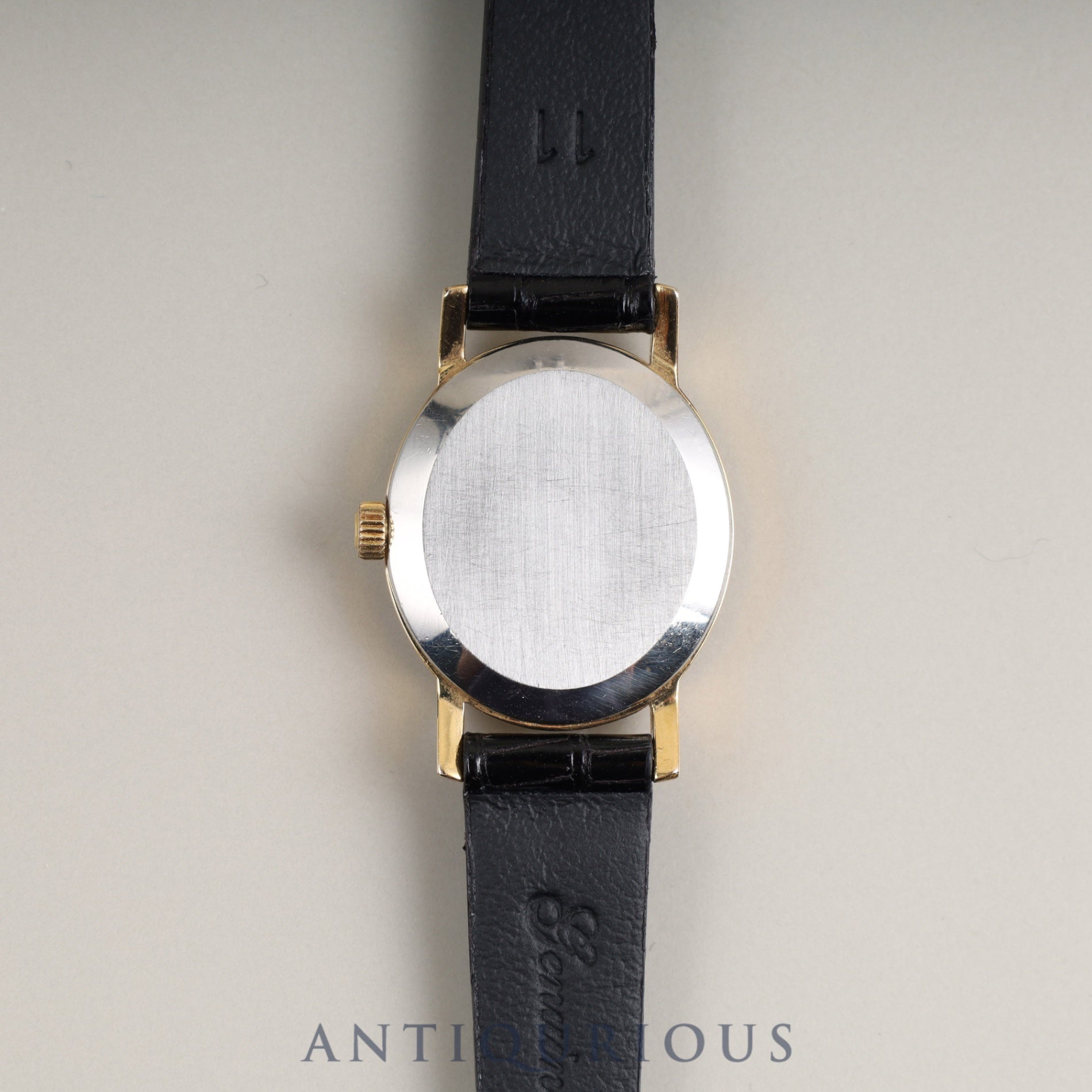 オメガ ジュネーブ 5110411 / 1061 手巻き Cal.625 GP 革 純正尾錠(GP) ゴールド文字盤 オーバーホール済み