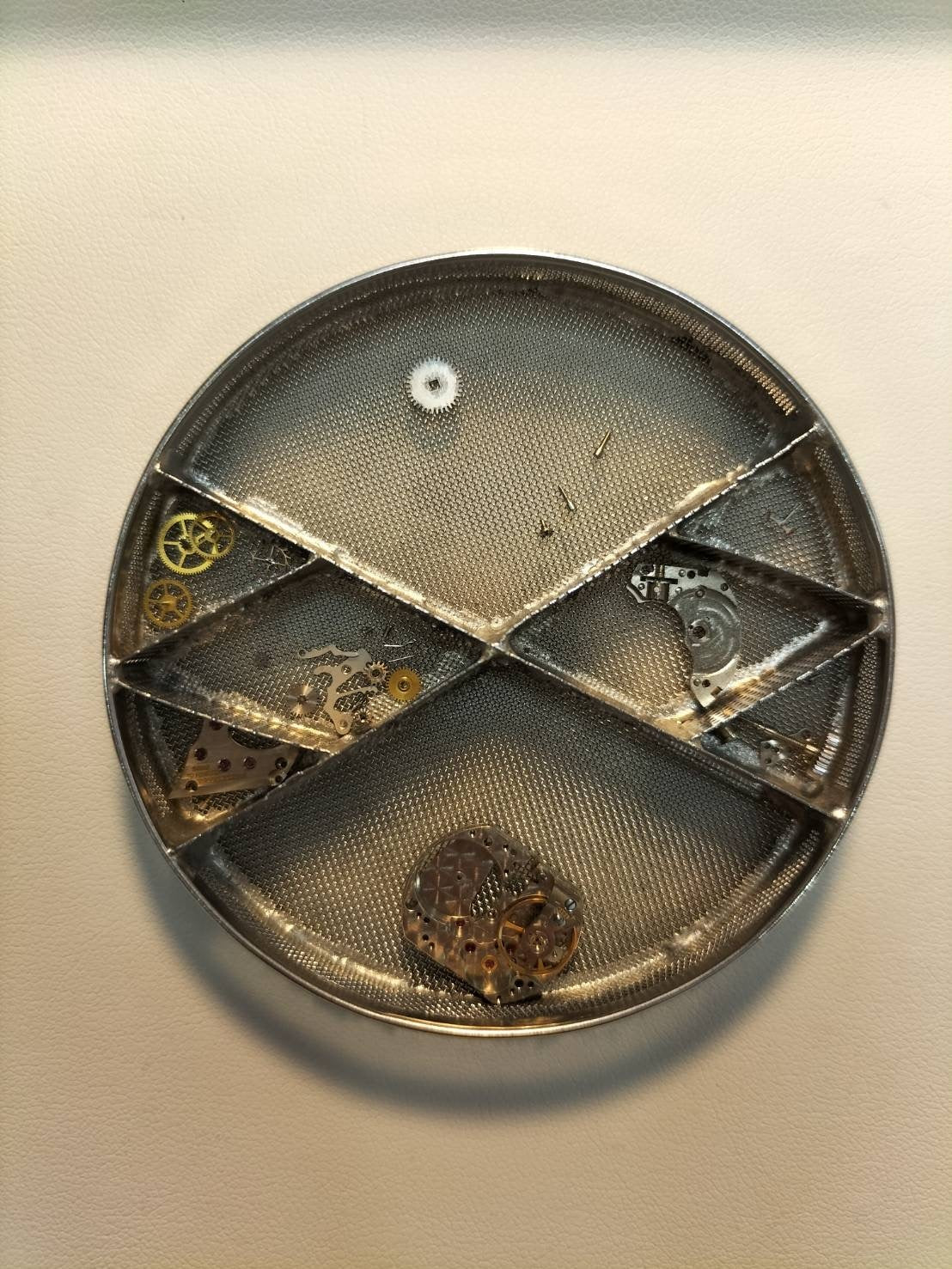 アイダブリュシー ダヴィンチライン 手巻き Cal.- SS 革 純正尾錠(SS)ブラック文字盤 オーバーホール済み