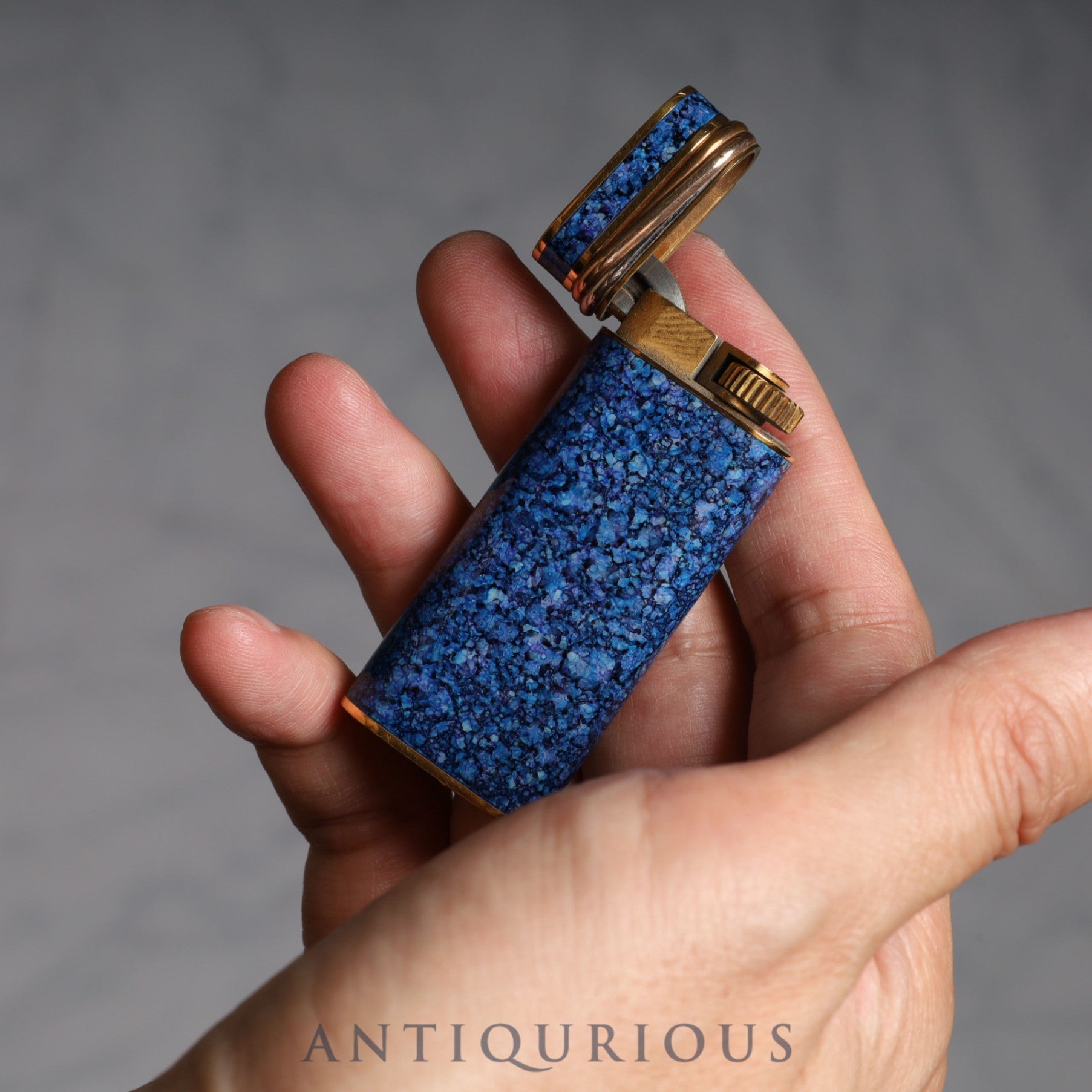 Cartier Lighter Trinity Mini Blue Marble Box Instruction Manual 2024/12/8 Mechanical adjustment completed at our affiliated workshop