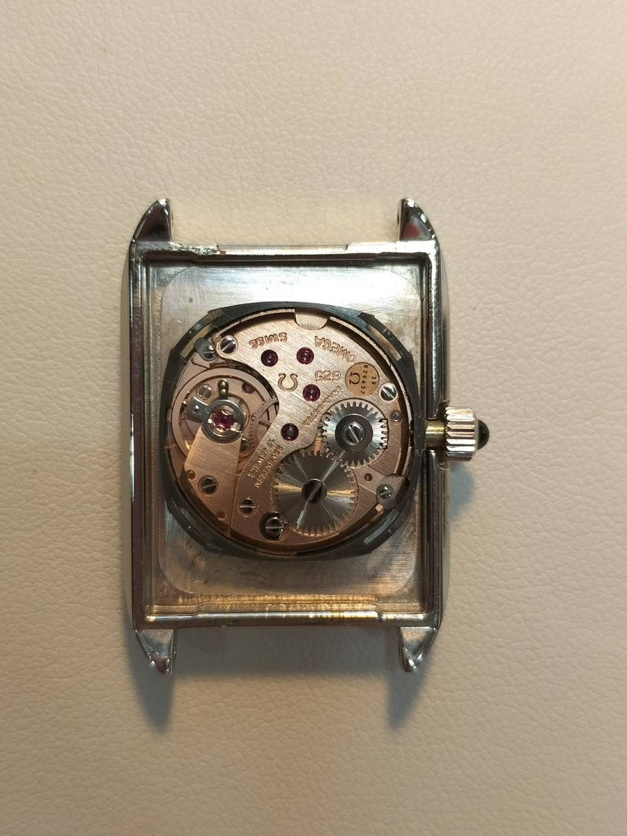 オメガ デ・ヴィル 511.0503 手巻き Cal.625 SS 純正革ベルト 純正尾錠(SS)シルバー文字盤 オーバーホール済み