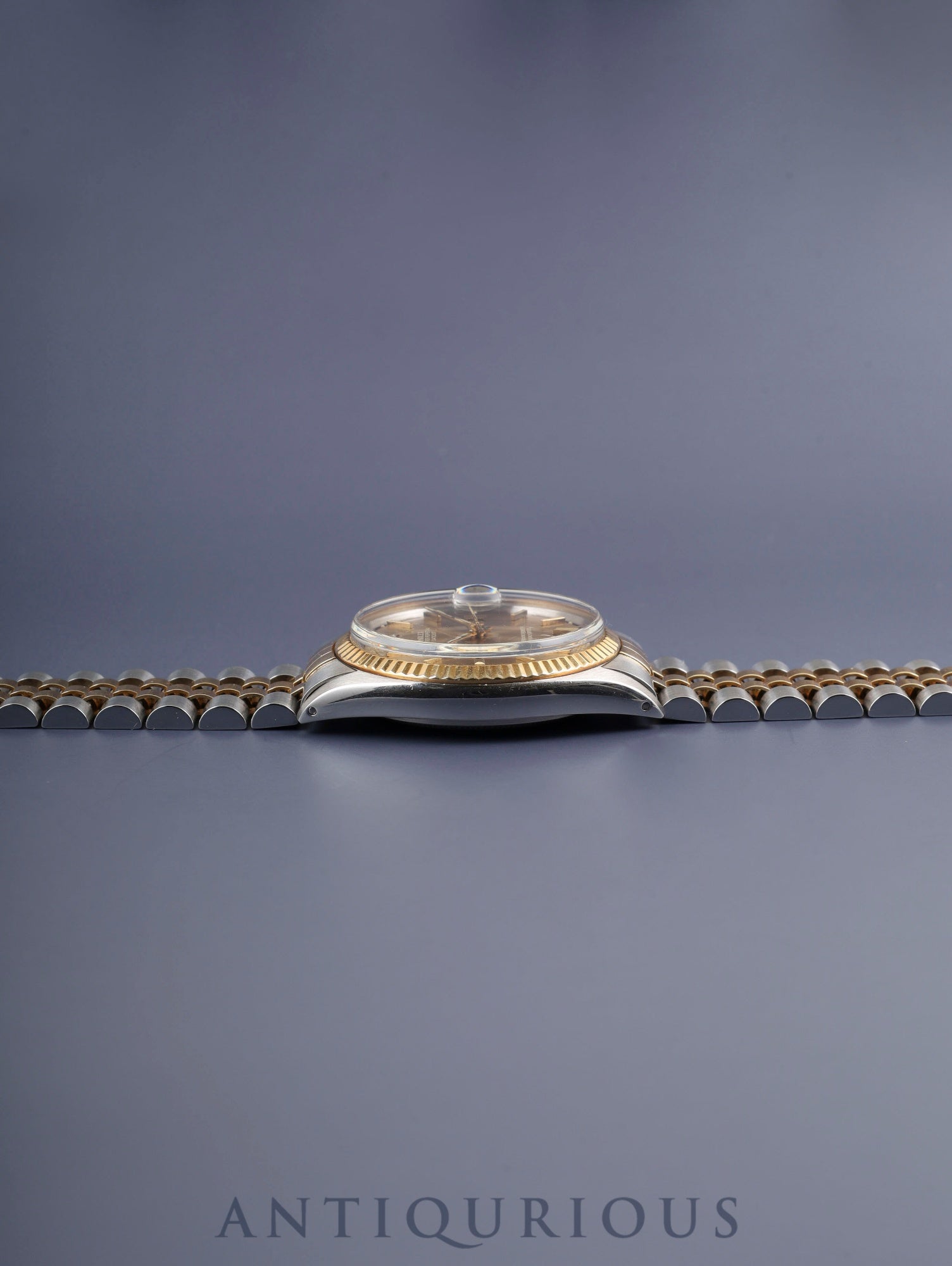 ロレックス デイトジャスト 1601/3 自動巻き Cal.1570 SS/YG SS/YG ゴーストシャンパン文字盤 30番台(1970年) オーバーホール済み