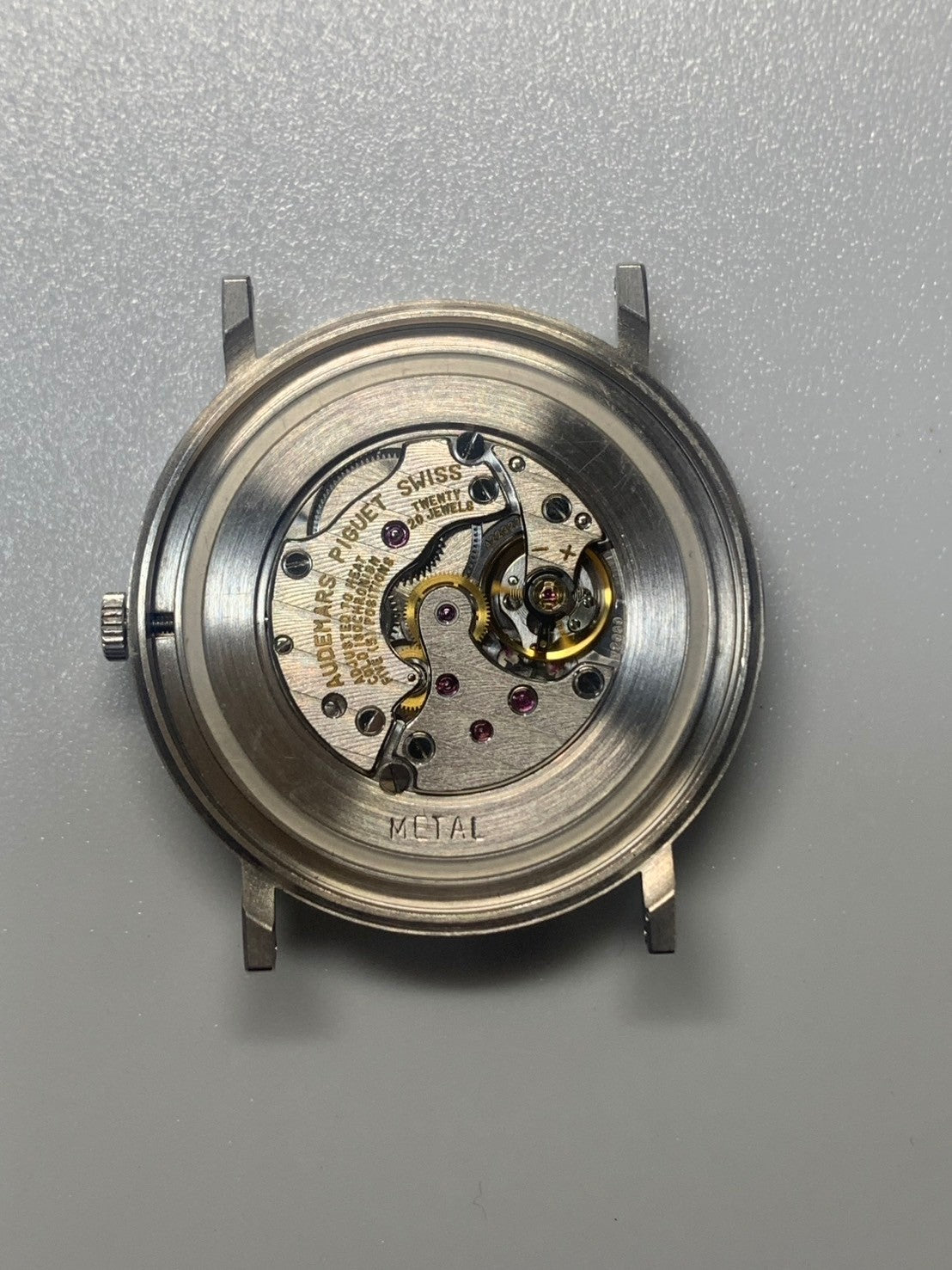 Audemars Piguet Round Manual Winding Cal.2080 750WG Leather Original Pin Buckle (750WG) White Roman Dial Box Original Leather Strap Overhauled