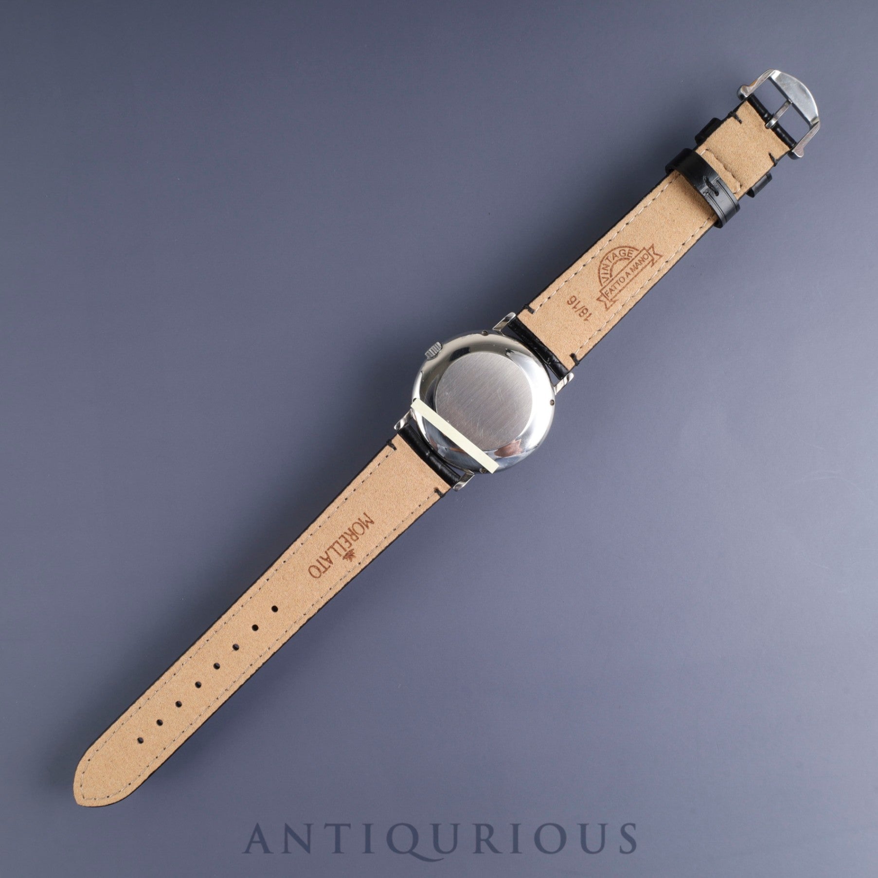 IWC Portofino IW351320 Automatic Caliber 37521 Stainless Steel Leather Strap with Genuine Stainless Steel Buckle, White Dial, Warranty Card, Overhauled