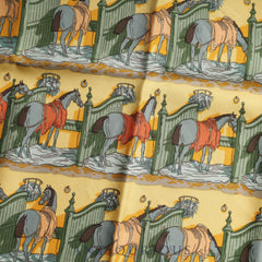 Hermès Scarf Carré 45 Stable Silk 100%