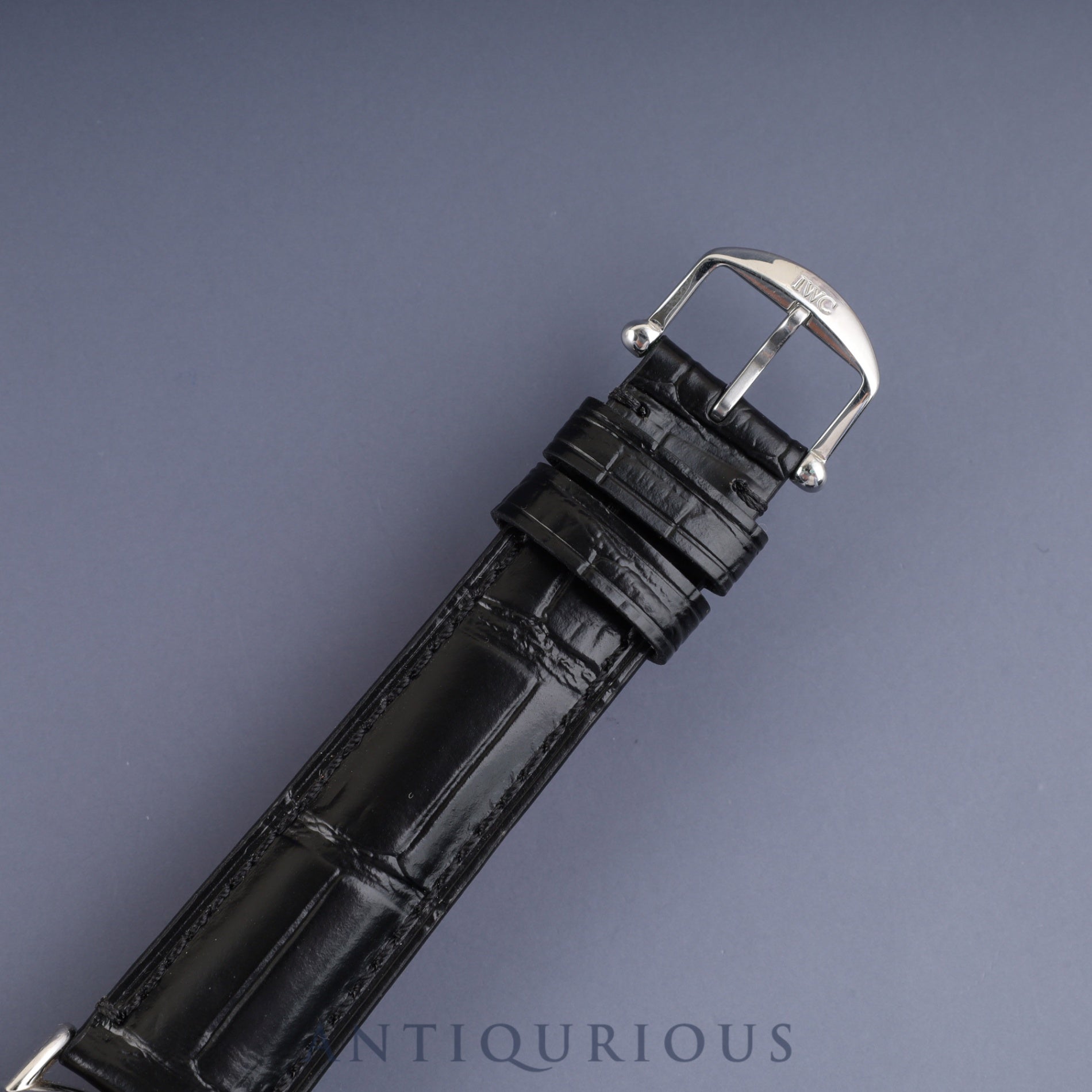 IWC ポートフィノ IW351323 自動巻き Cal.- SS 革 純正尾錠(SS)シルバーアラビア文字盤 オーバーホール済み