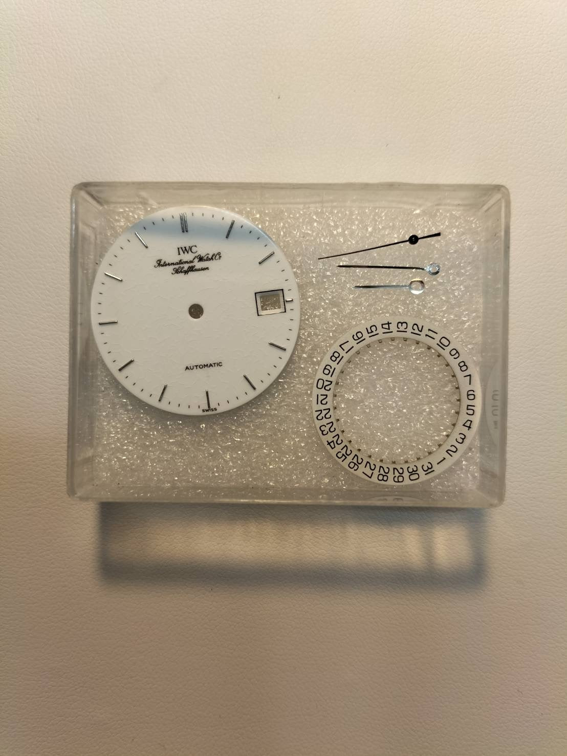 IWC アイダブリュシー ポートフィノ IW351320 自動巻き Cal.37521 SS 革 純正尾錠(SS) ホワイト文字盤 34mm オーバーホール済み