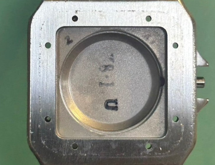カルティエ サントス ガルベ LM 2961 自動巻き Cal.2671 SS/YG SS/YG ゴーストグレー文字盤 オーバーホール済み
