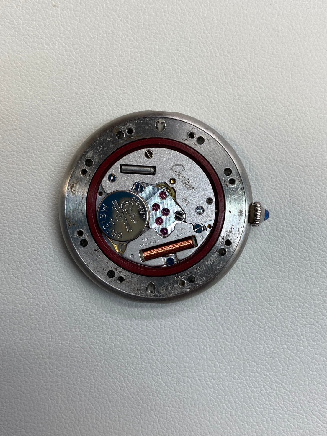 Cartier Panthere Vendome MM 8396 Quartz Cal.83 SS / YG Ivory Roman Dial Box Overhauled