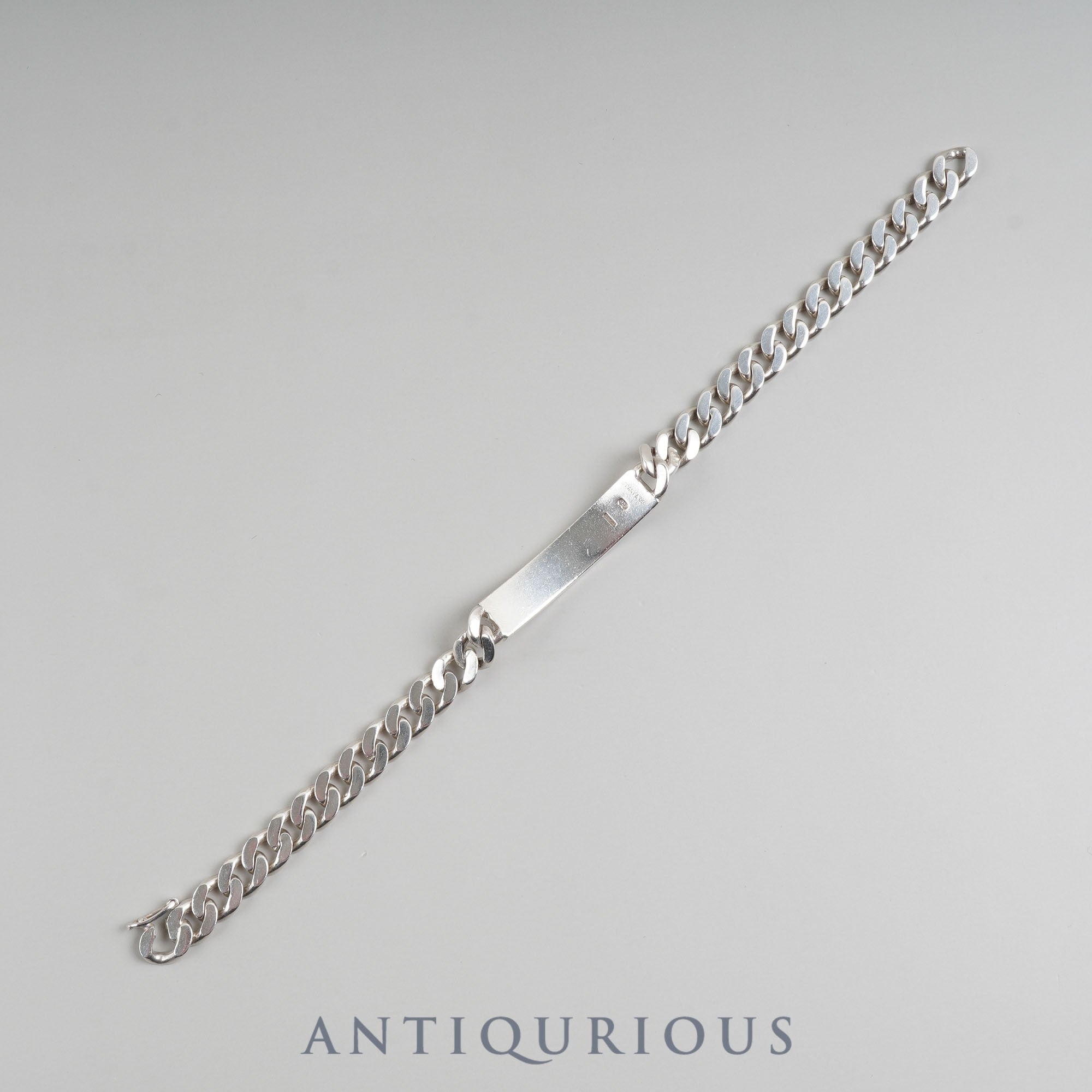 ティファニー ブレスレット ID チェーン ヴィンテージ スターリングシルバー