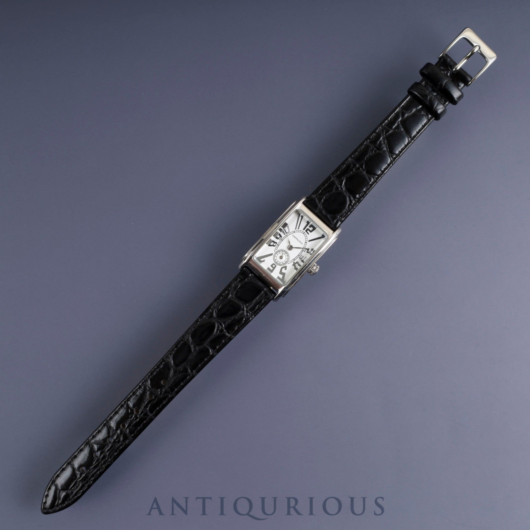 Hamilton Ardmore H112110 / 980.153 Quartz Cal.980.153 SS Leather Third party buckle (SS) Silver dial Overhauled