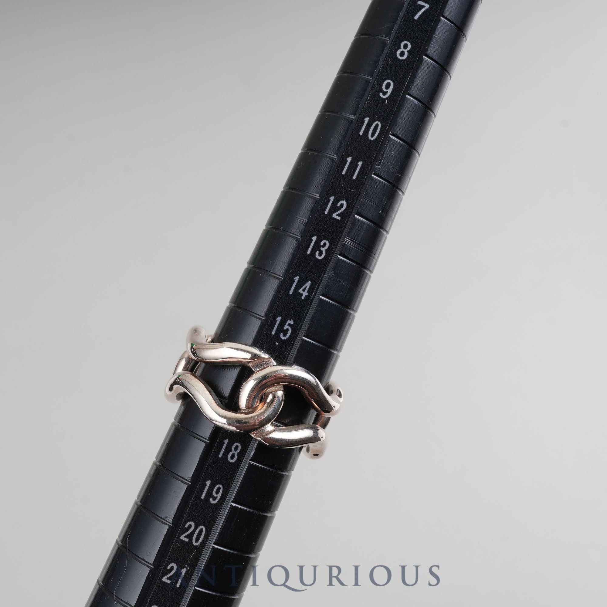 Bottega Veneta Ring Size 17 SV925 Box Bag