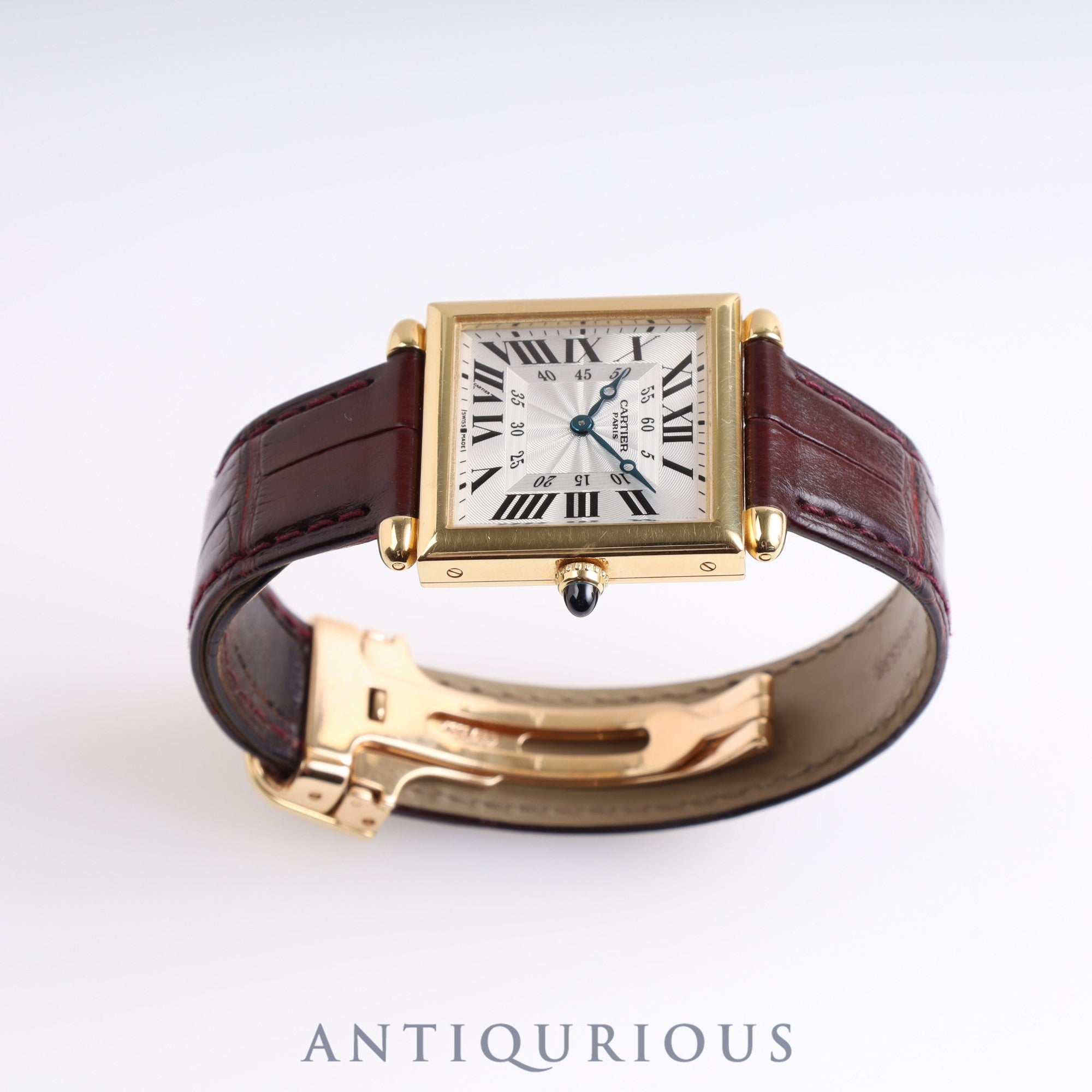 Cartier Tank Obu LM W1527551 2380 Box Warranty Card