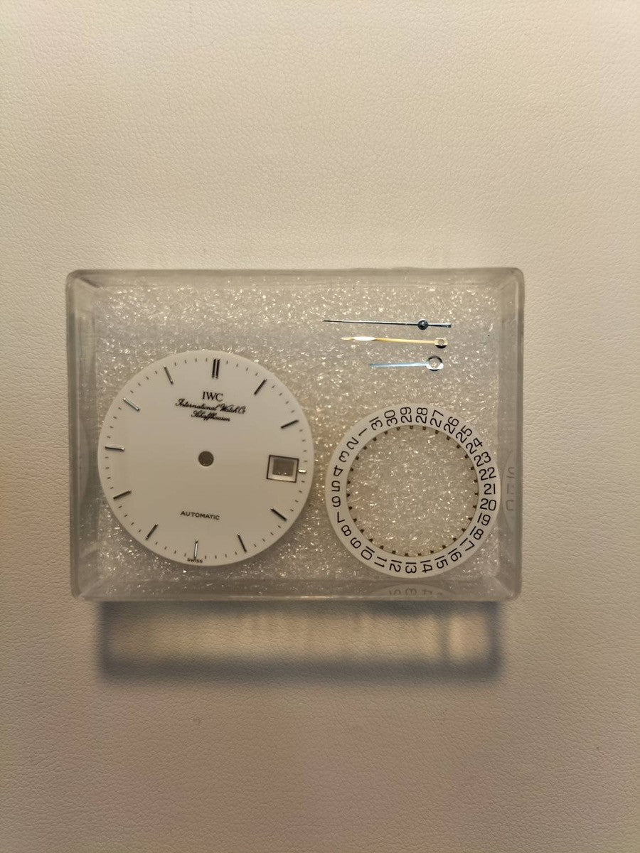 IWC Portofino IW351320 Automatic Cal.37521 SS Leather Genuine Buckle (SS) White Dial Warranty (2000) Overhauled IWC