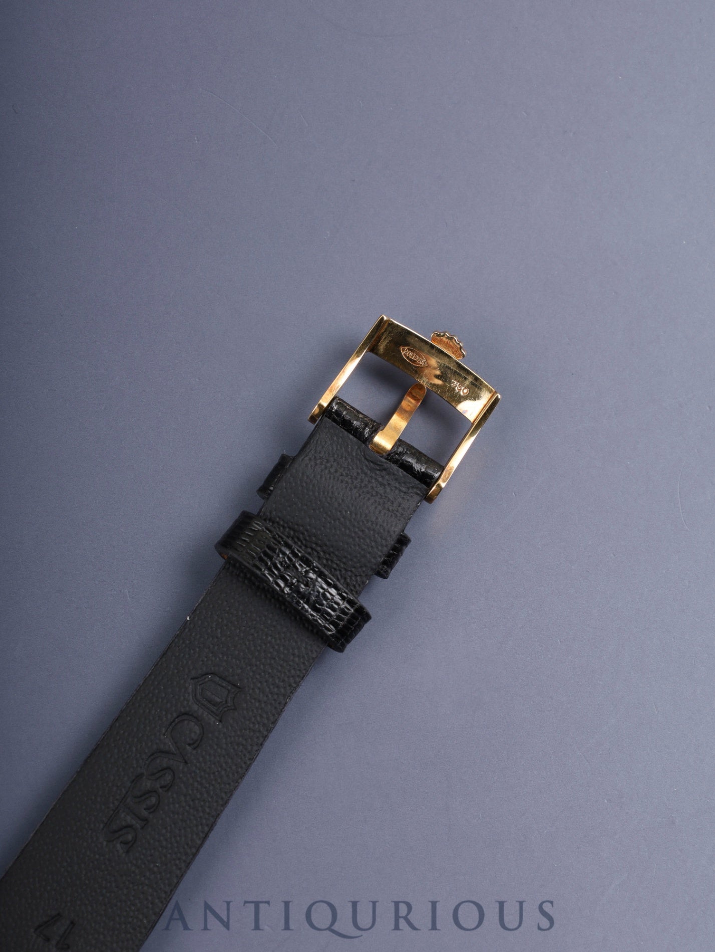 ロレックス チェリーニ 5112 手巻き Cal.1601 750YG 革 純正ピンバックル(750YG) シャンパン文字盤 L番台 保証書(1990年) オーバーホール済み