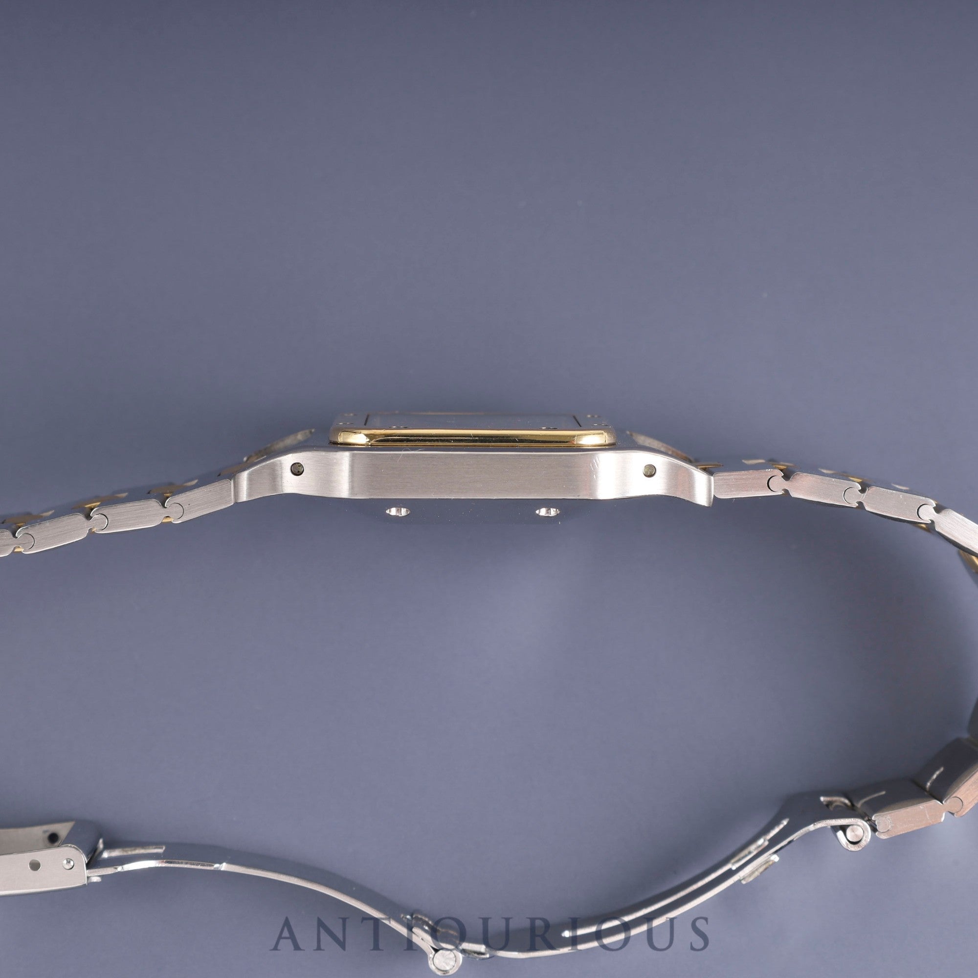 カルティエ サントス ガルベ LM 2961 自動巻き SS/YG SS/YG ホワイトローマン文字盤 カルティエブティックにてコンプリートサービス(フルメンテナンス)済み