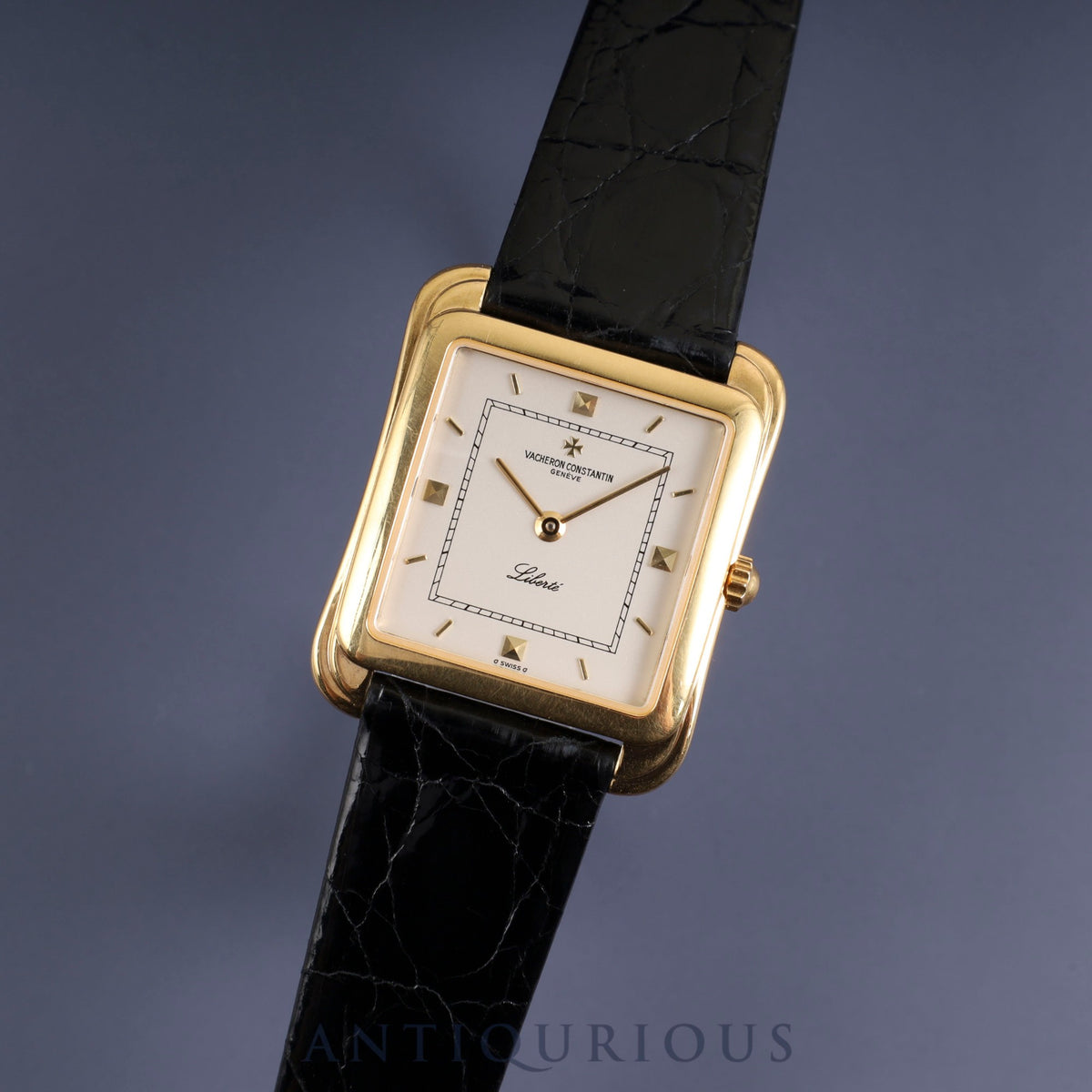 Vacheron Constantin Liberté 39044 / 1291-1991 Swiss 700th Anniversary Model Manual Winding Cal.1015 750 Leather Genuine Buckle (750) White Dial Genuine Replacement Strap Overhauled